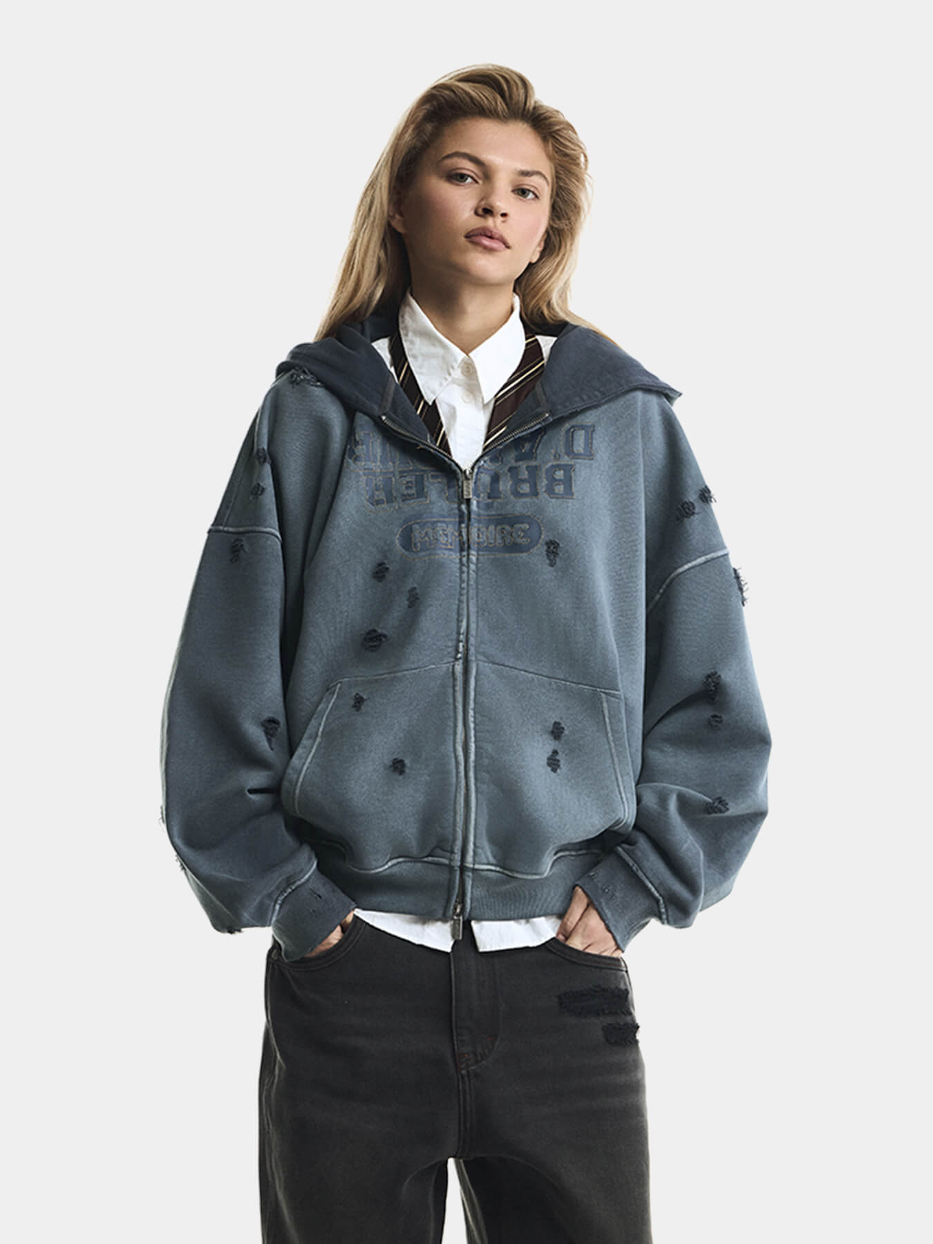 Худи ZIP INVERSE