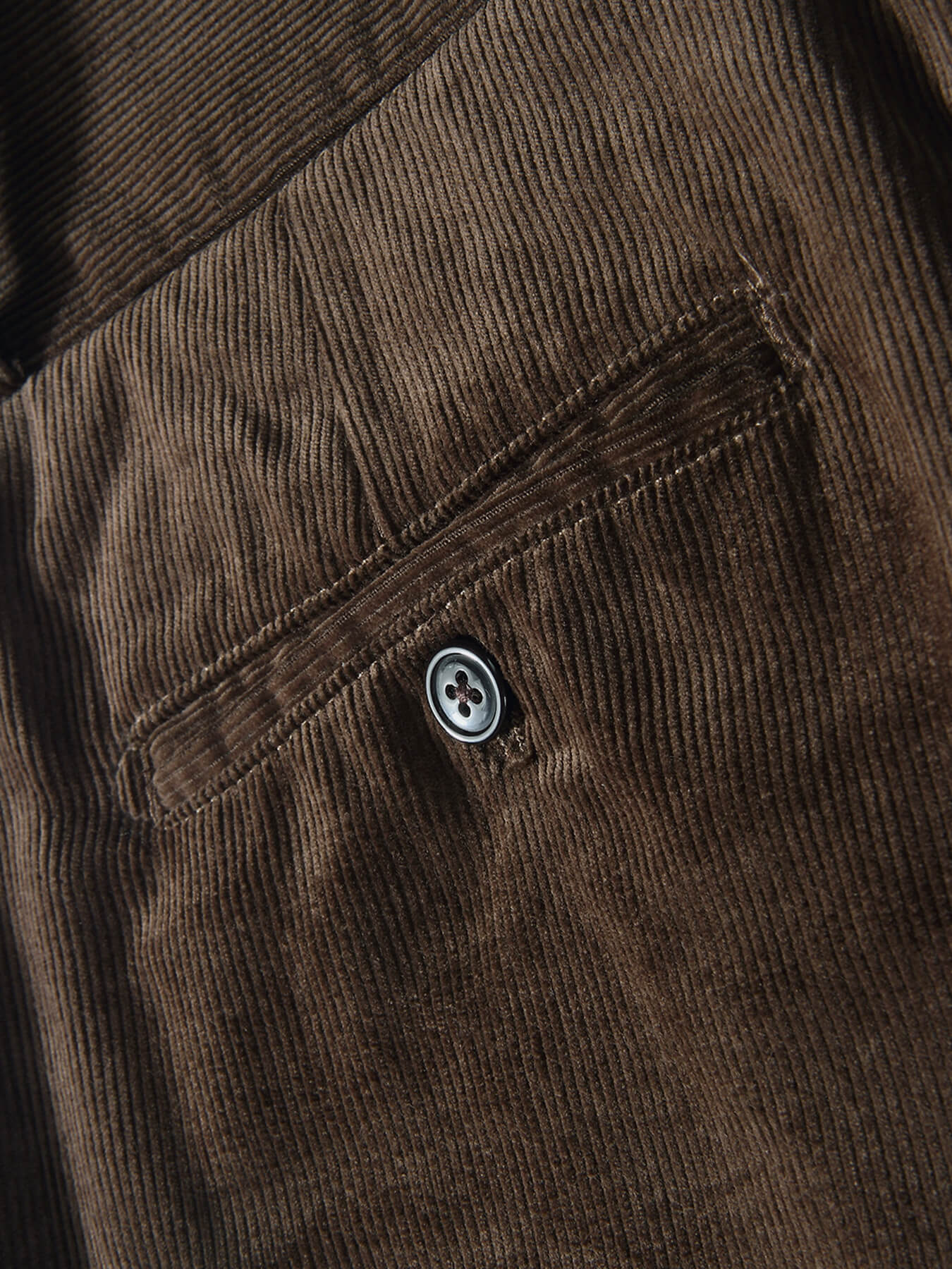 Брюки Side Button Corduroy Trousers