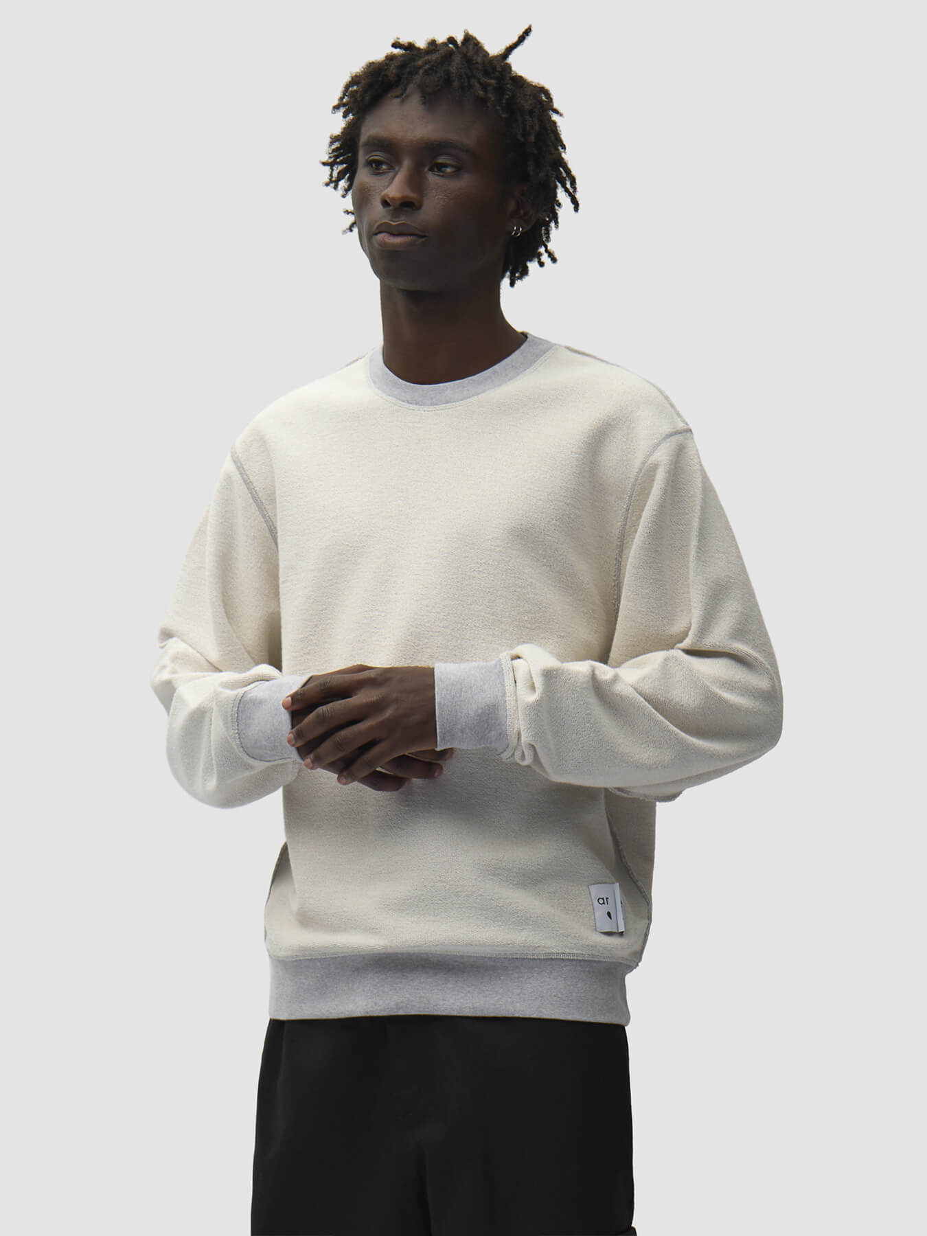 Свитшот REVERSIBLE LABEL