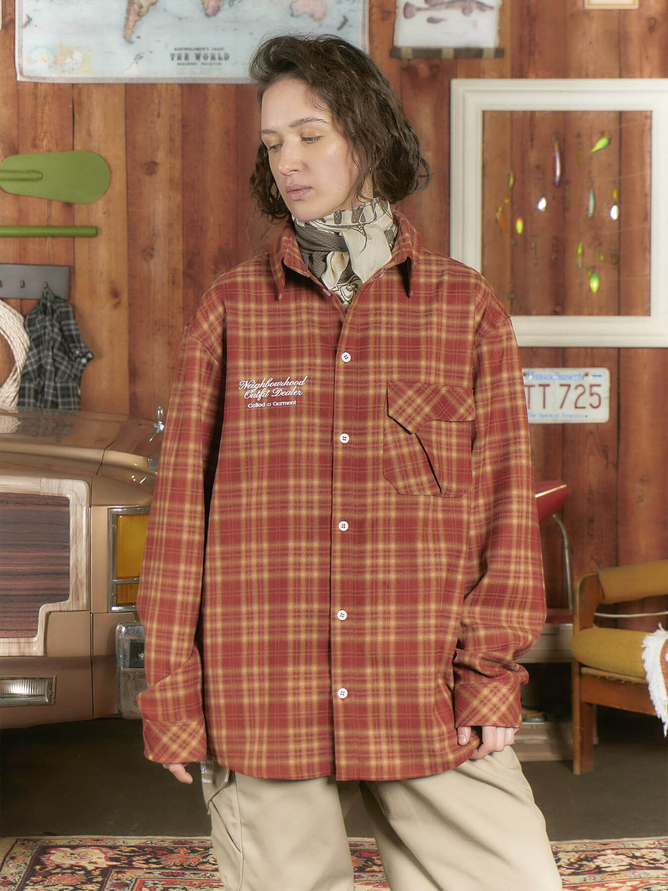 Рубашка HUMAN FLANNEL