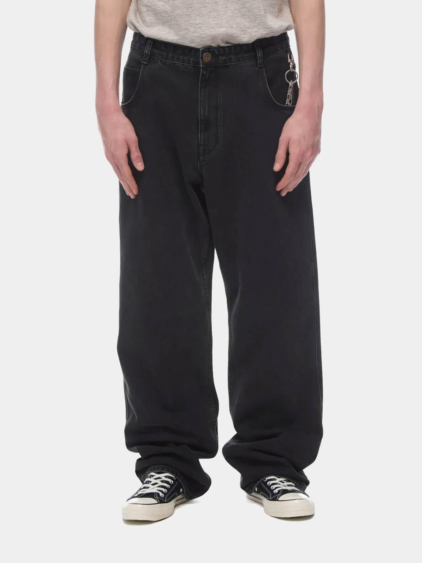 Джинсы EMBROIDERY LOOSE