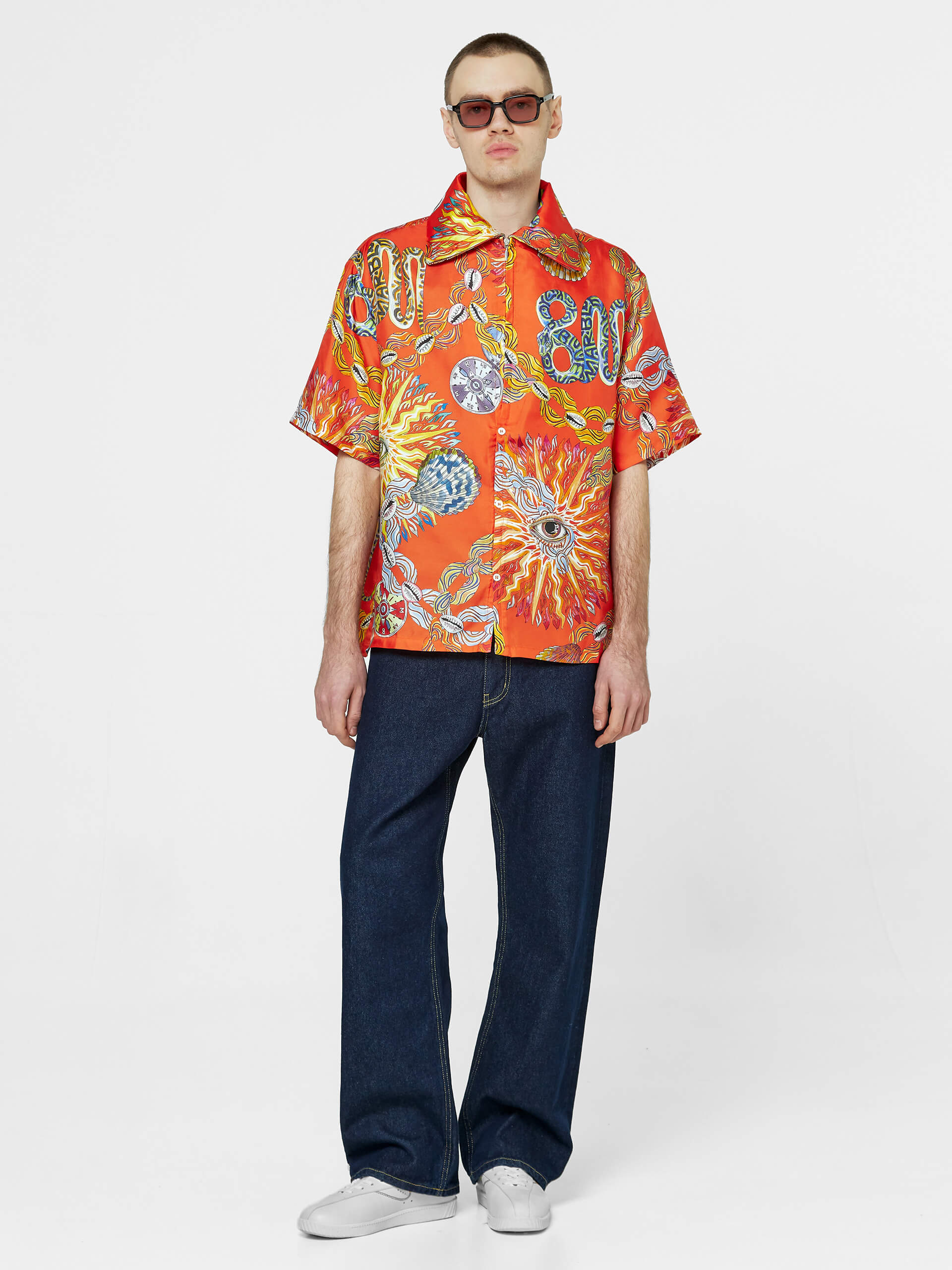 Шелковая рубашка 