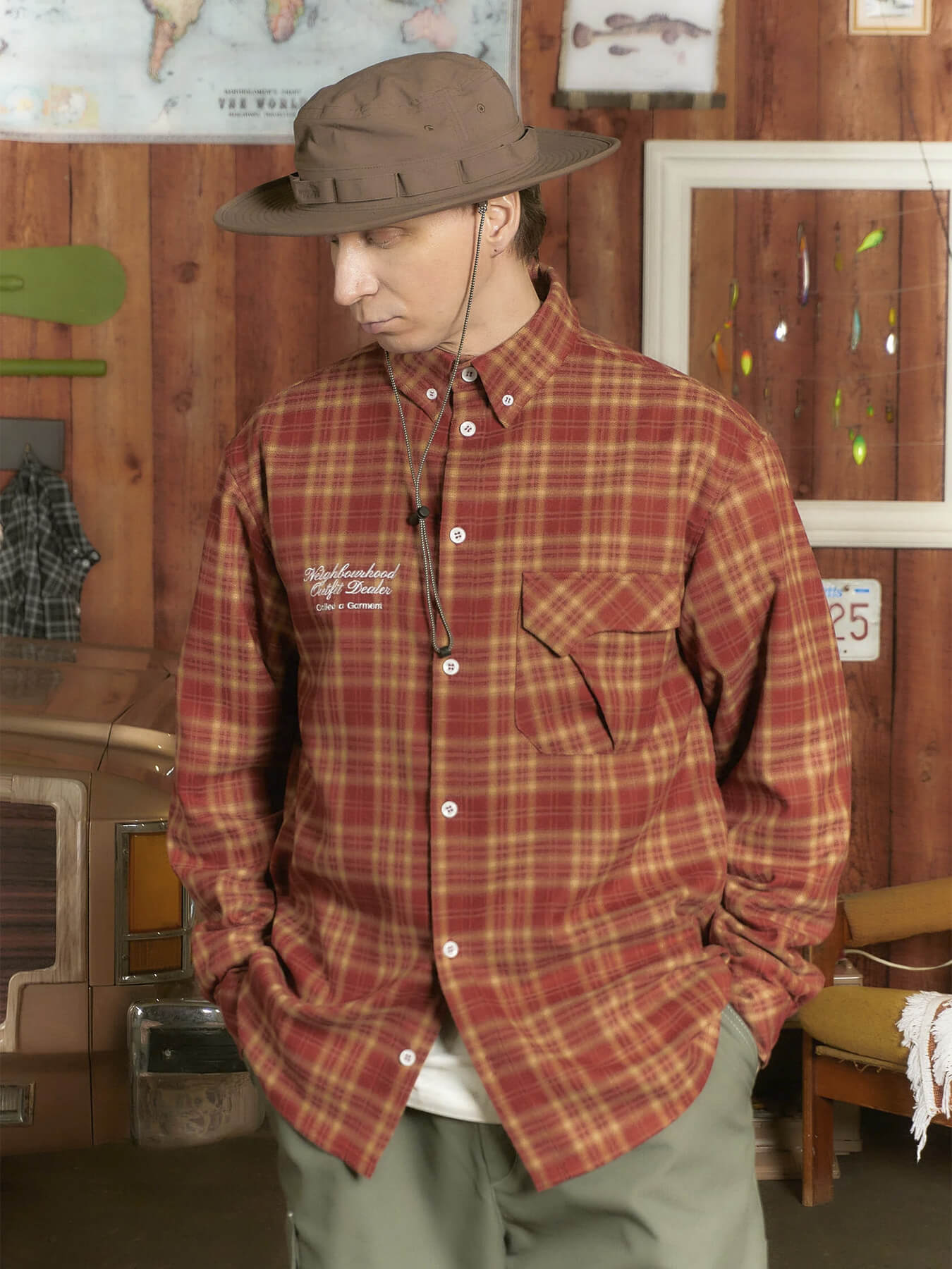 Рубашка HUMAN FLANNEL