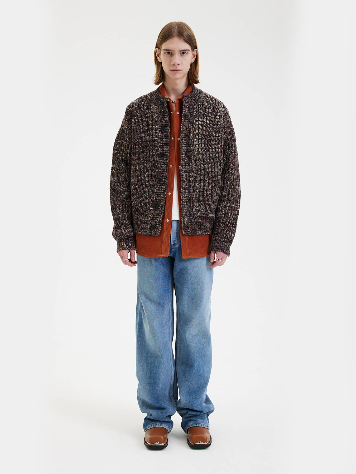 Кардиган TERRE INTARSIA