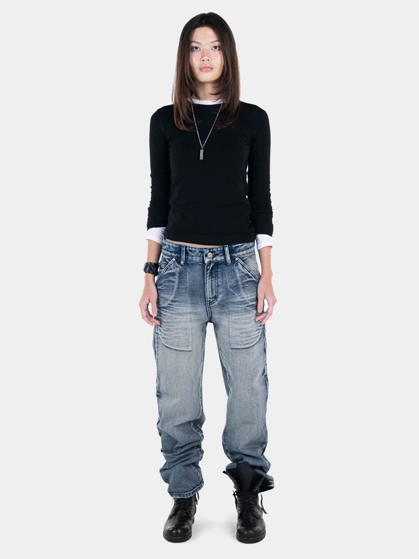 Джинсы STRAIGHT