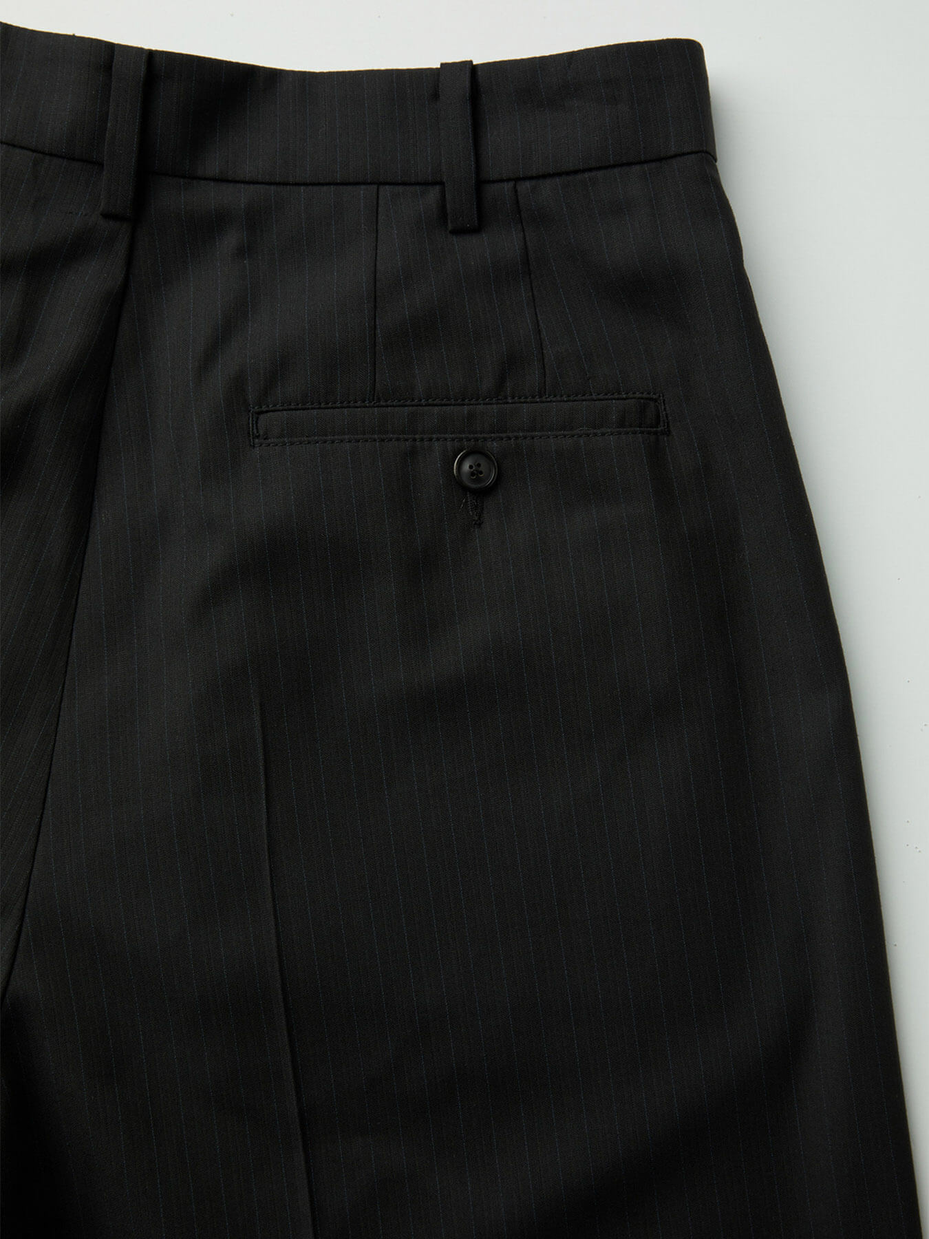 Брюки STRIPE WOOL BLEND PLEATED