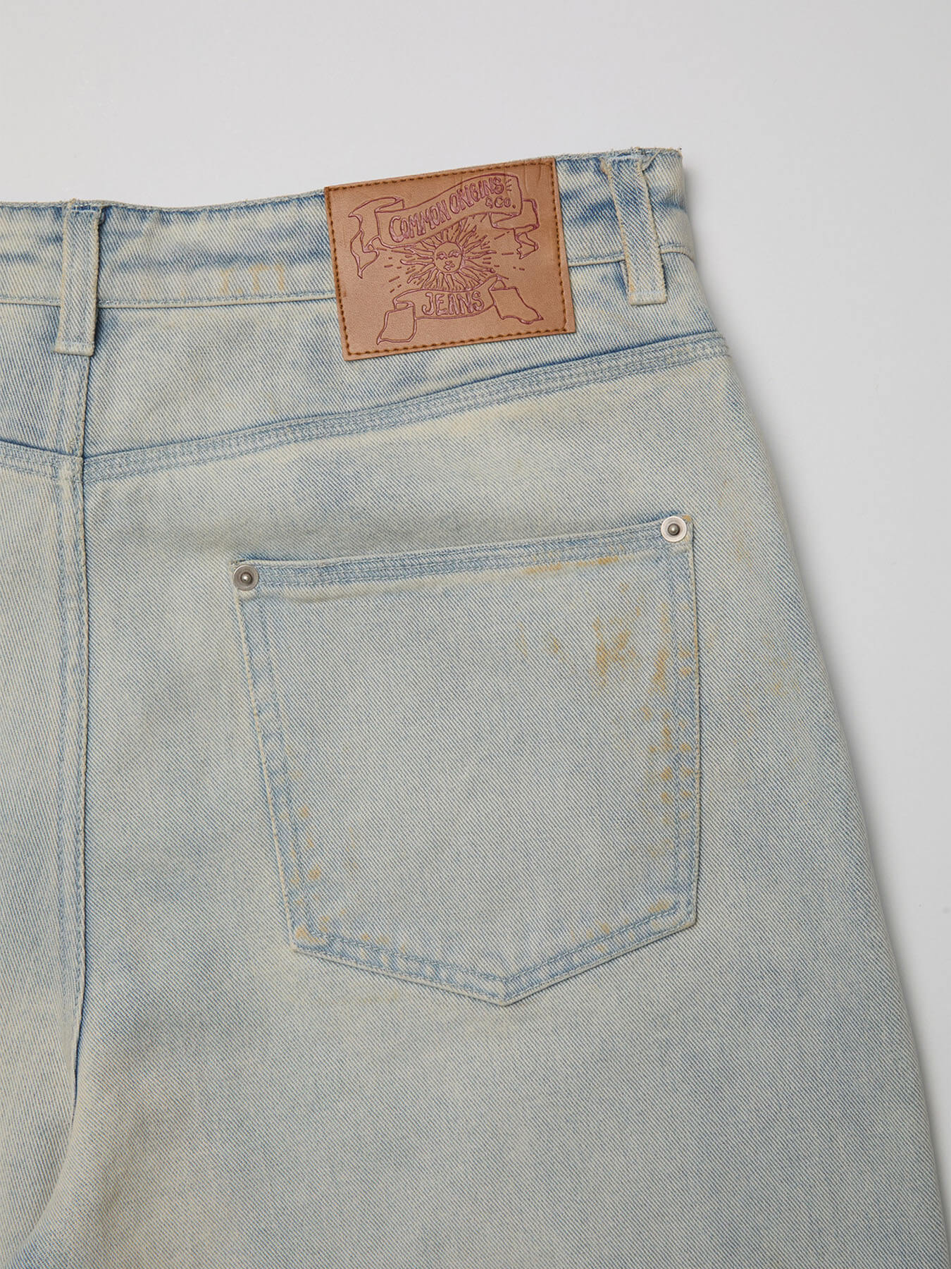 Джинсы STRAIGHT CUT SAND WASHED