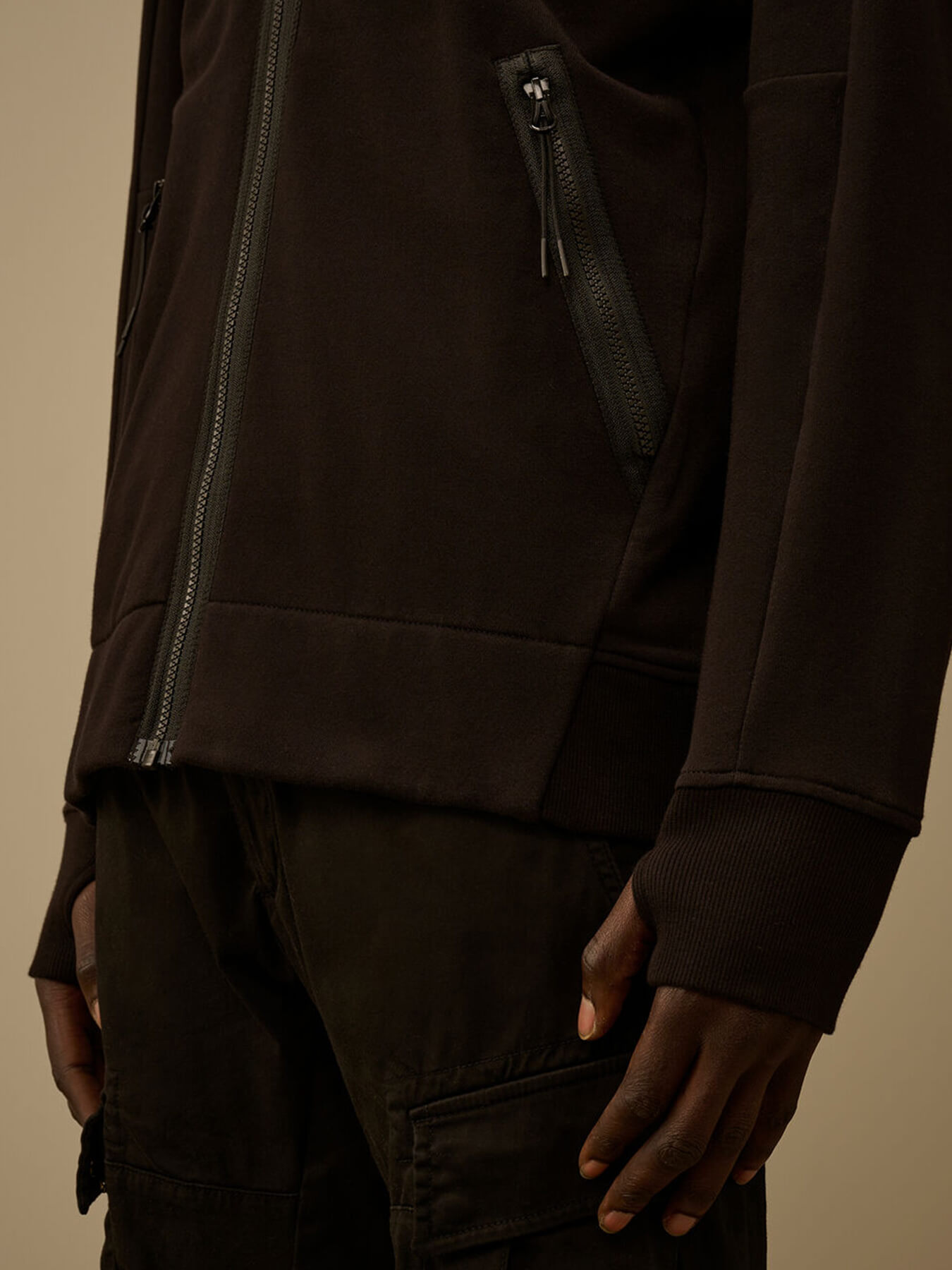 Свитшот DIAGONAL RAISED FLEECE GOGGLE