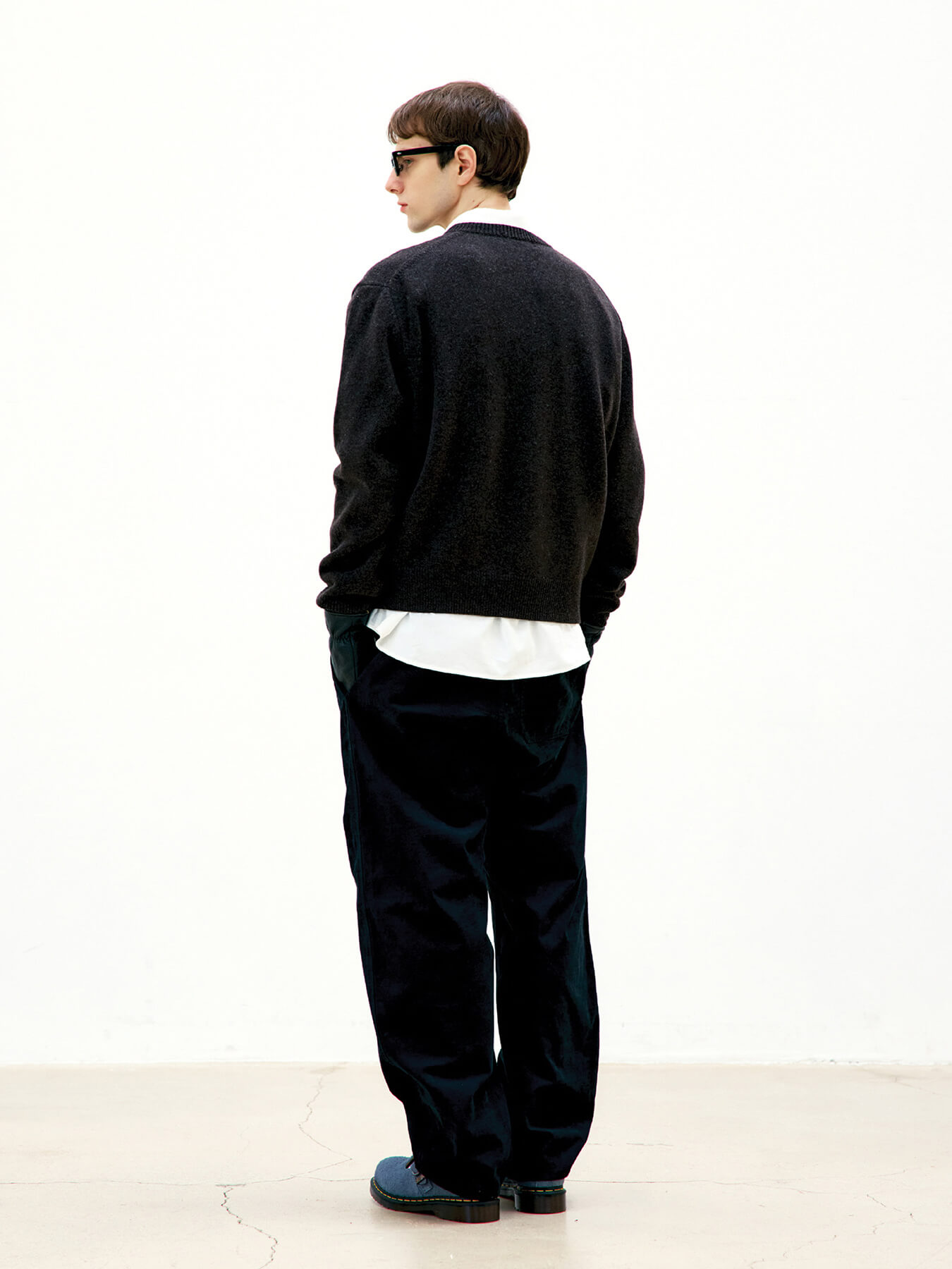 Брюки CORDUROY PANELLED ROUNDING