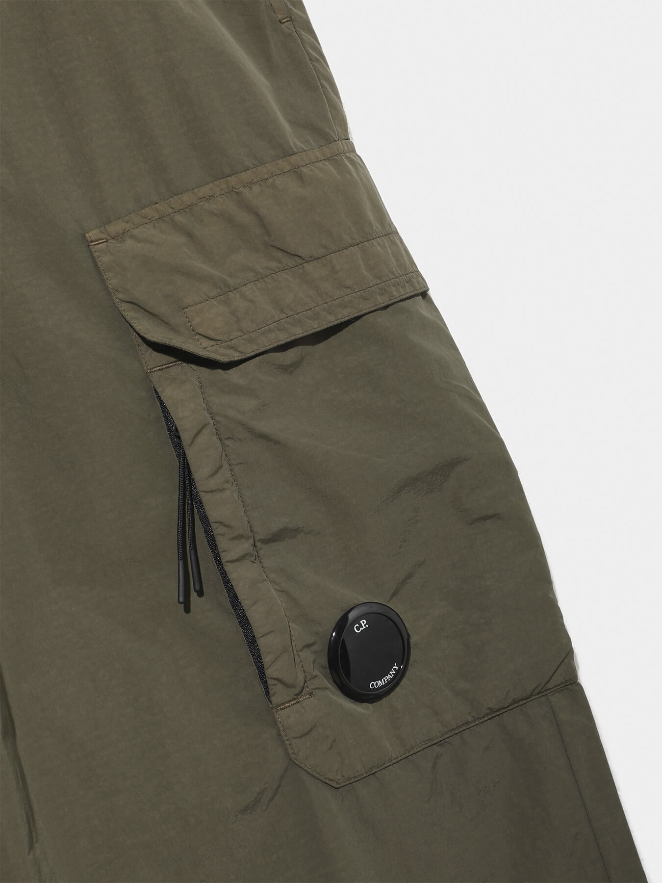 Брюки FLATT NYLON LOOSE CARGO LENS