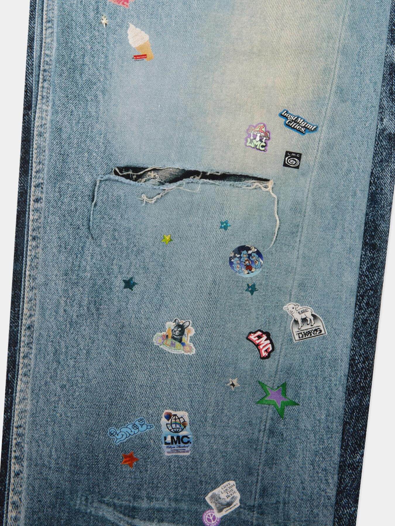 Джинсы TROMPE L' OEIL