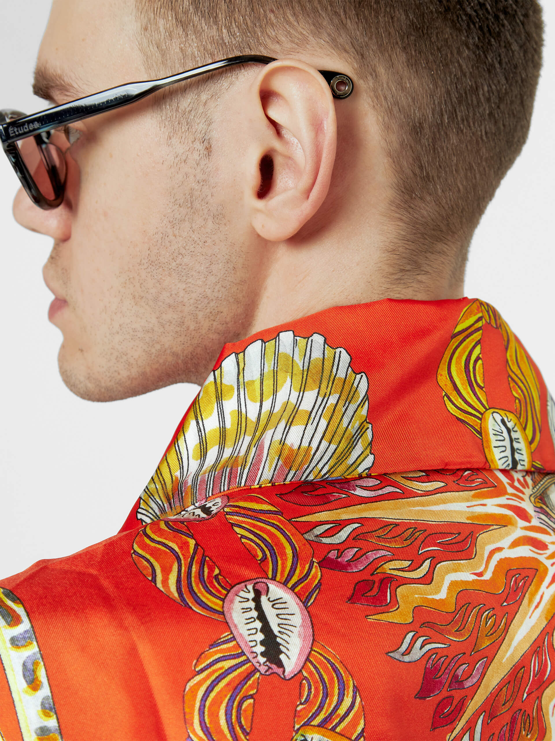 Шелковая рубашка 