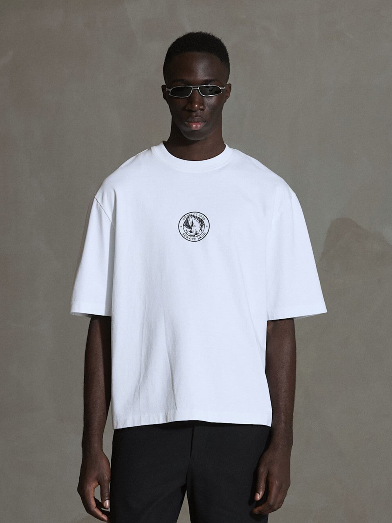 Футболка OFFICER PRINTED OVERSIZED
