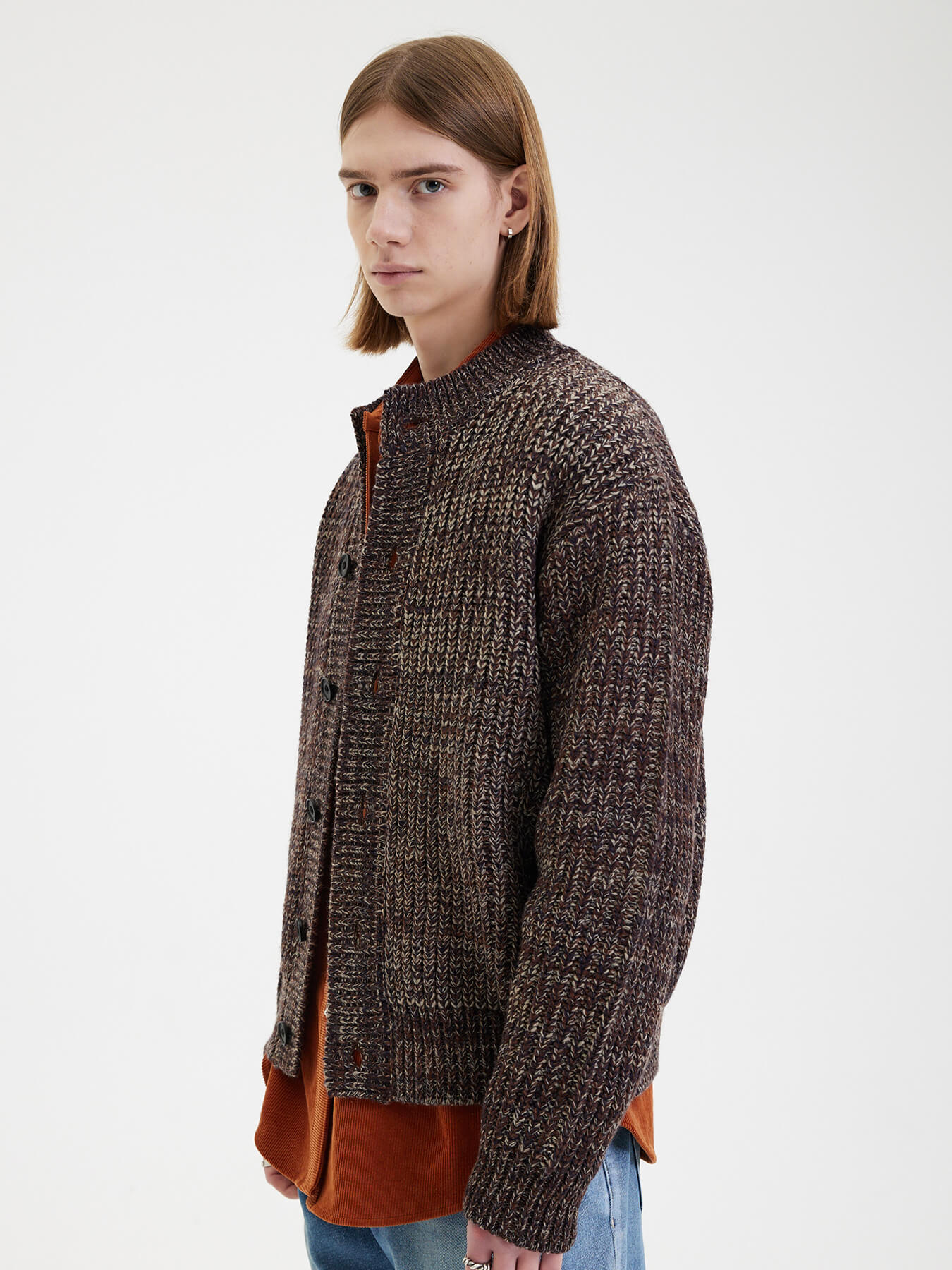 Кардиган TERRE INTARSIA