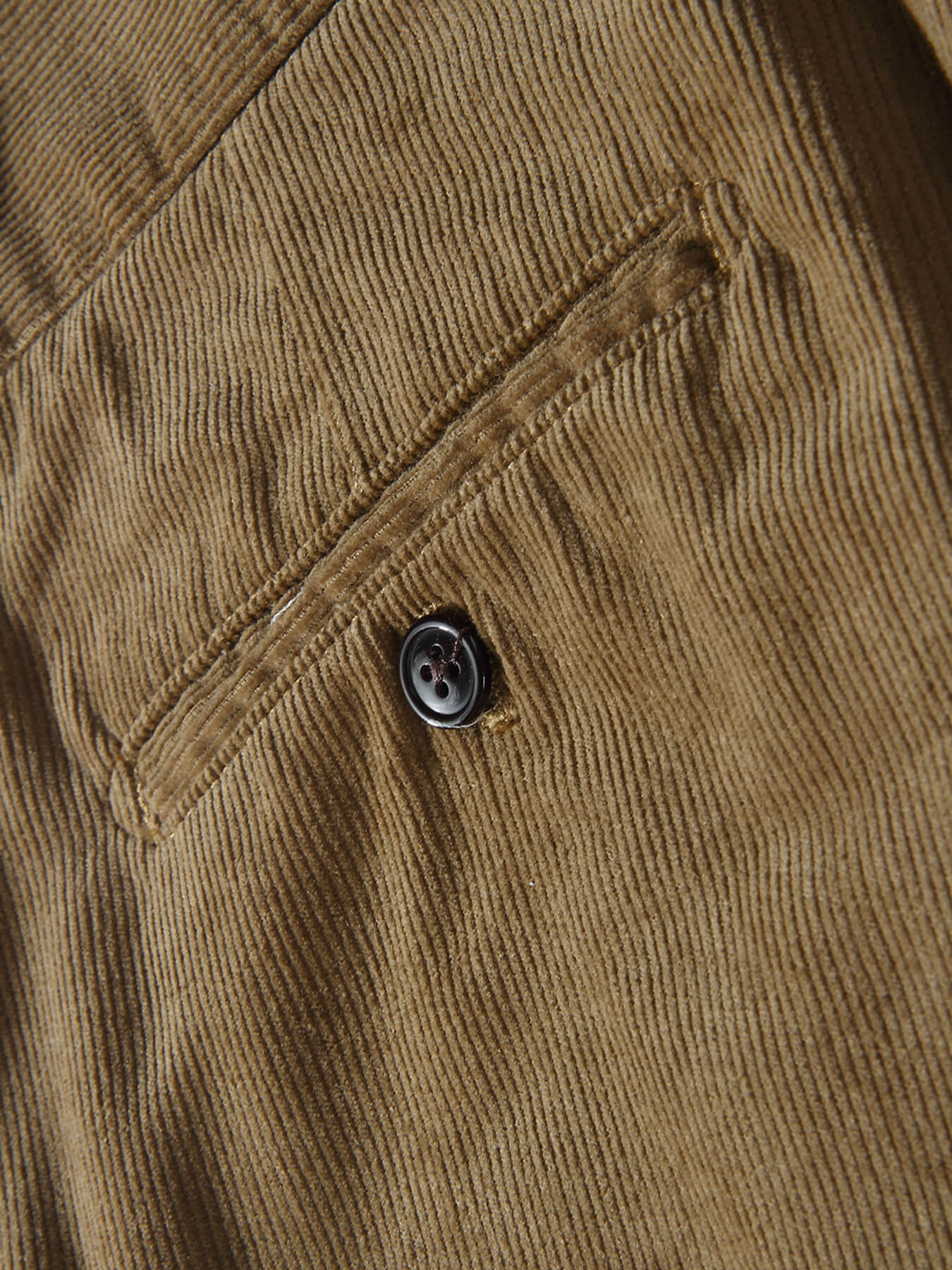 Брюки Side Button Corduroy Trousers