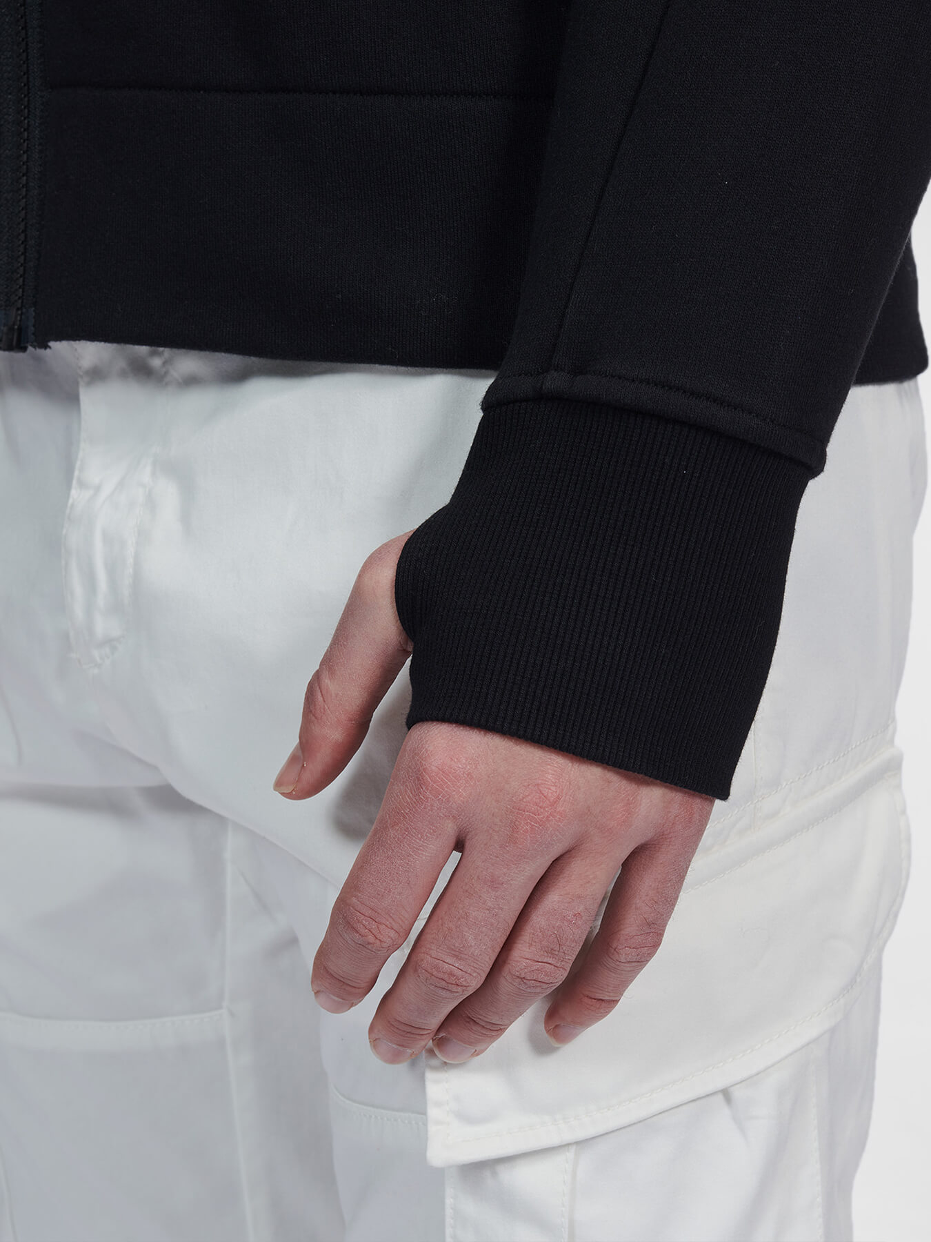 Свитшот Diagonal Raised Fleece Zipped