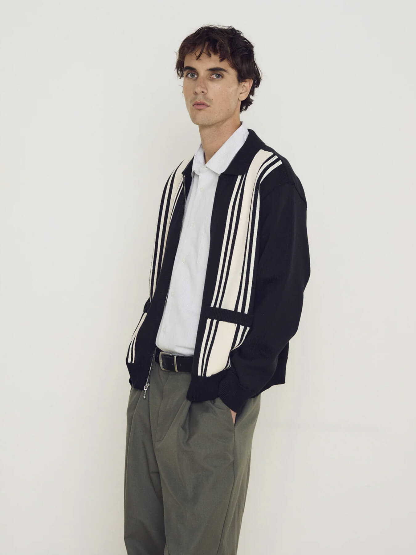 Свитер MATT ZIP UP