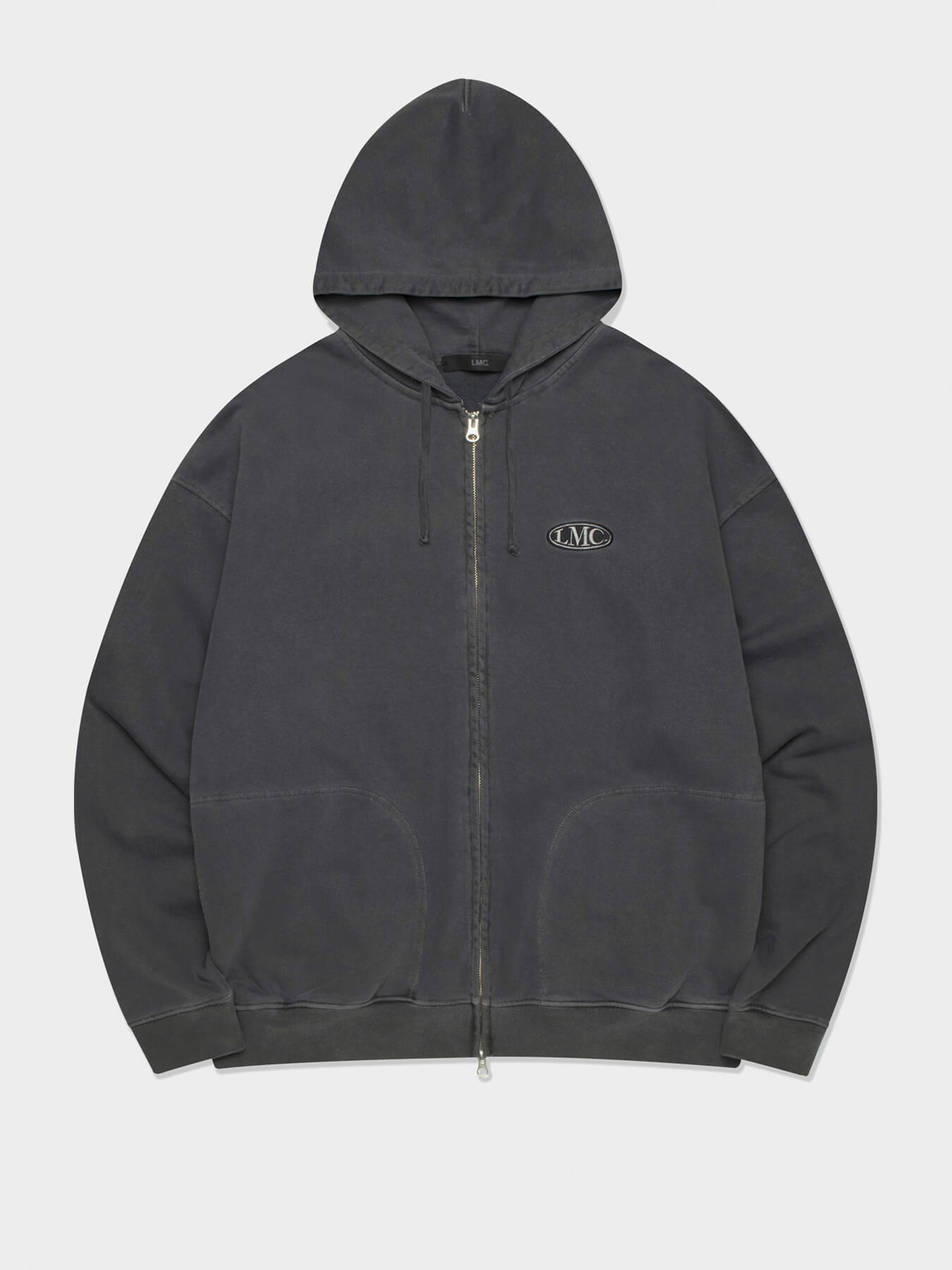 Худи OVAL OVERDYED ZIP-UP