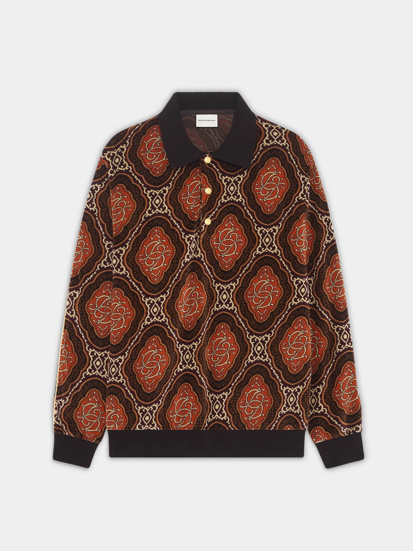 Лонгслив VELOURS MEDAILLON