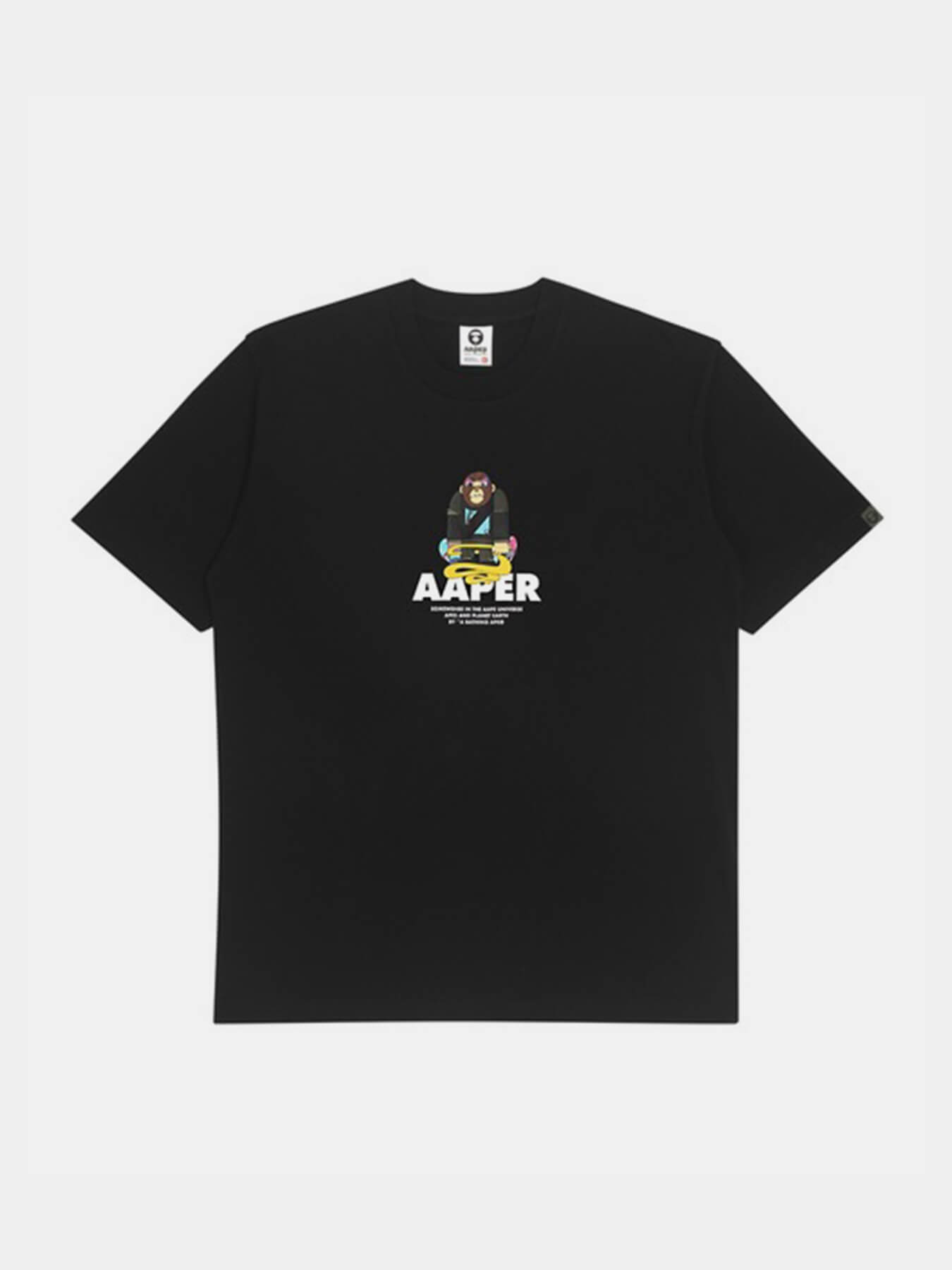 Купить Футболка eric inkala Aape Белый, Черный по цене 4 830.00 р. в ...