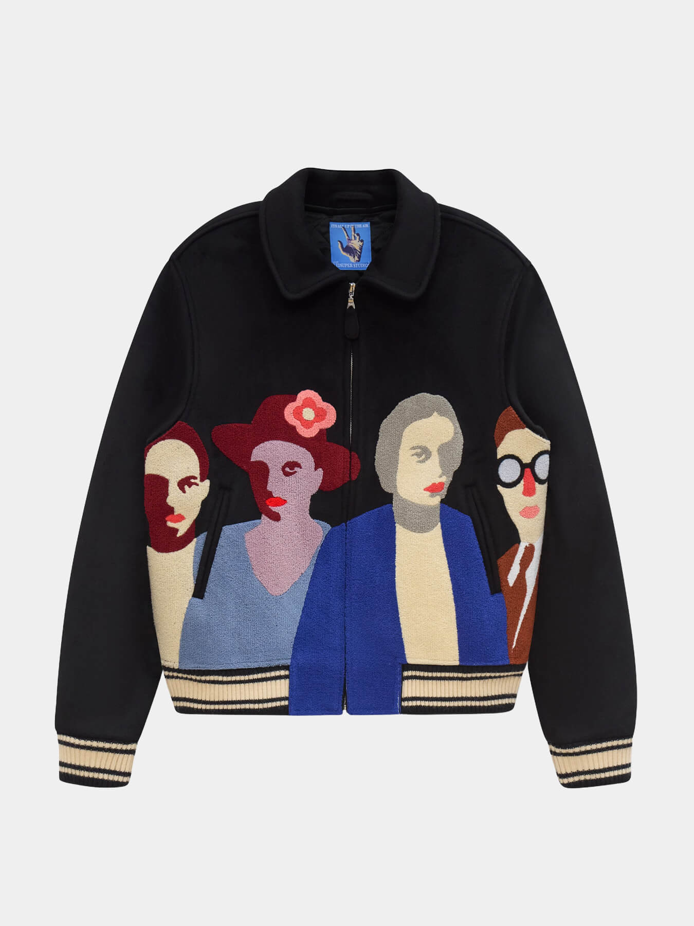 Куртка PATCHWORK PORTRAITS VARSITY