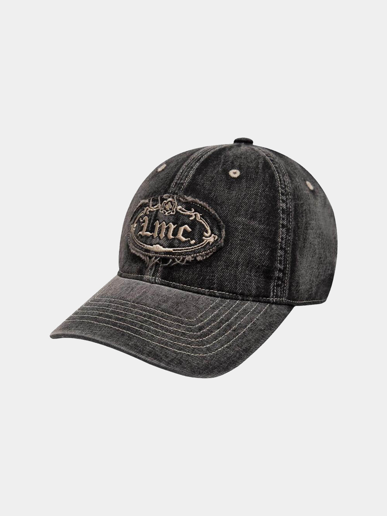 Кепка WASHED DENIM GOTHIC OVAL 6PANEL