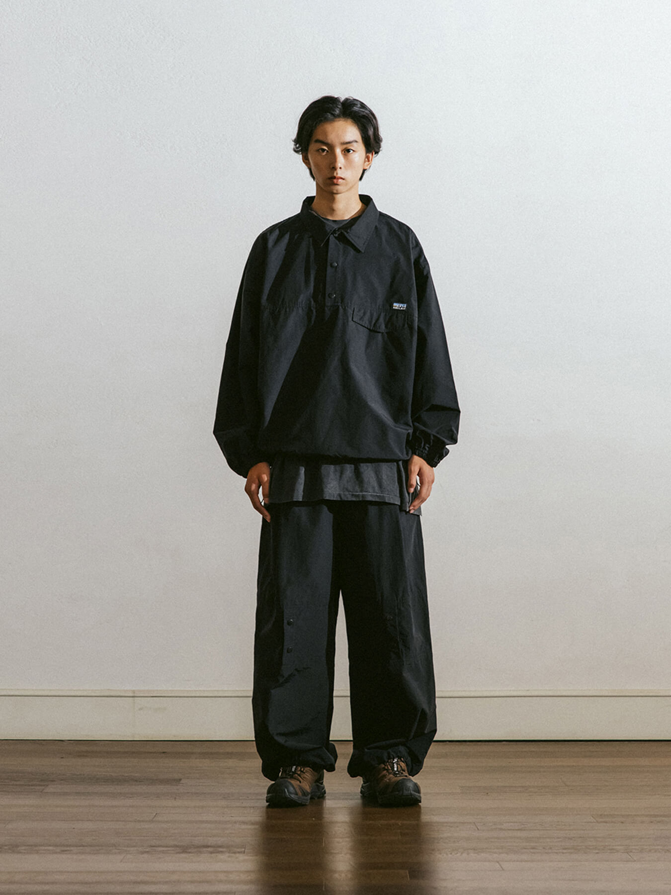 Брюки PERKY BUTTON KNEE WIDE