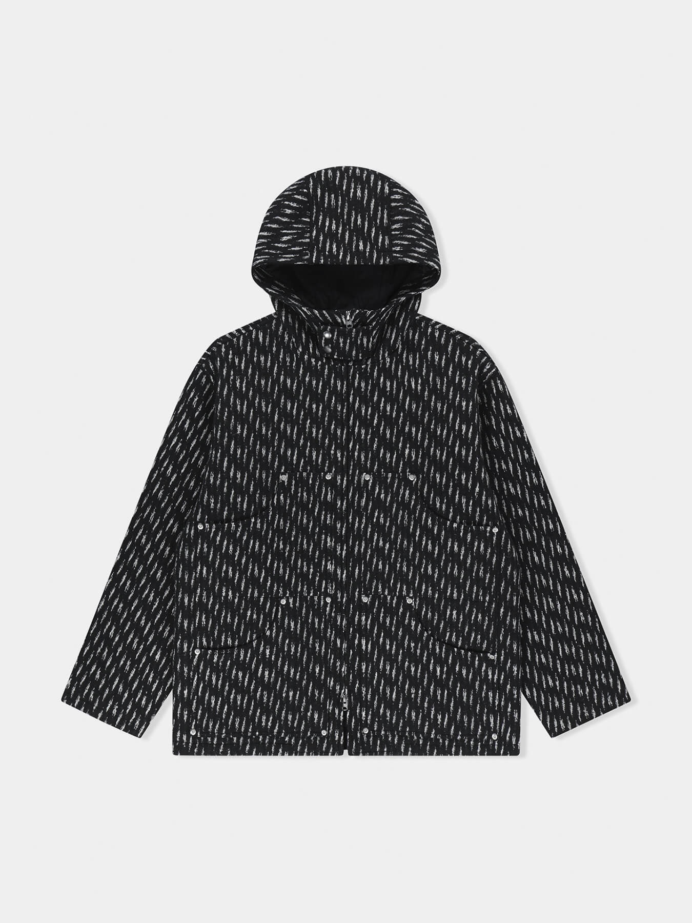 Куртка HOODED WOOL ZIP