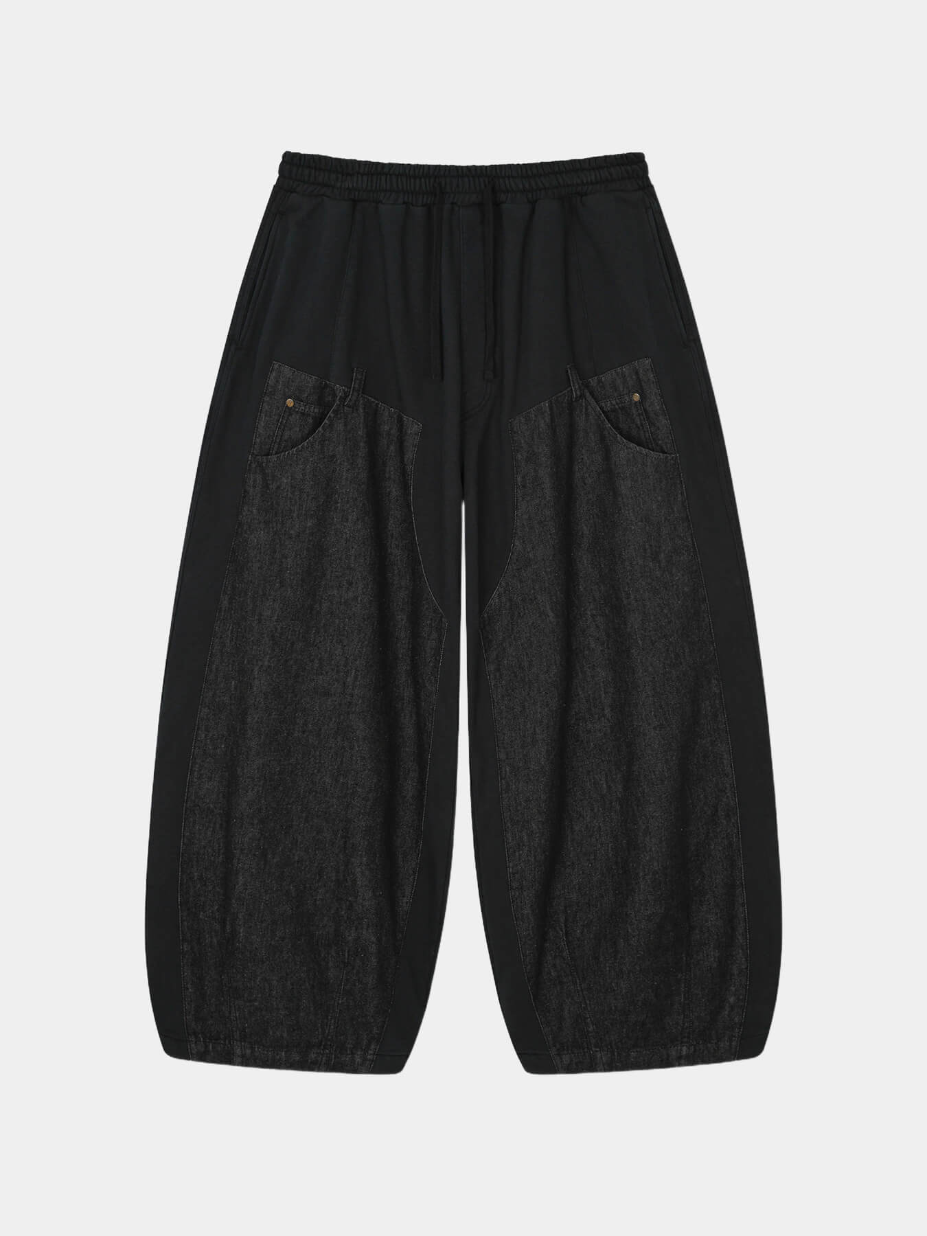 Брюки DENIM DOUBLE SWEAT BALLOON