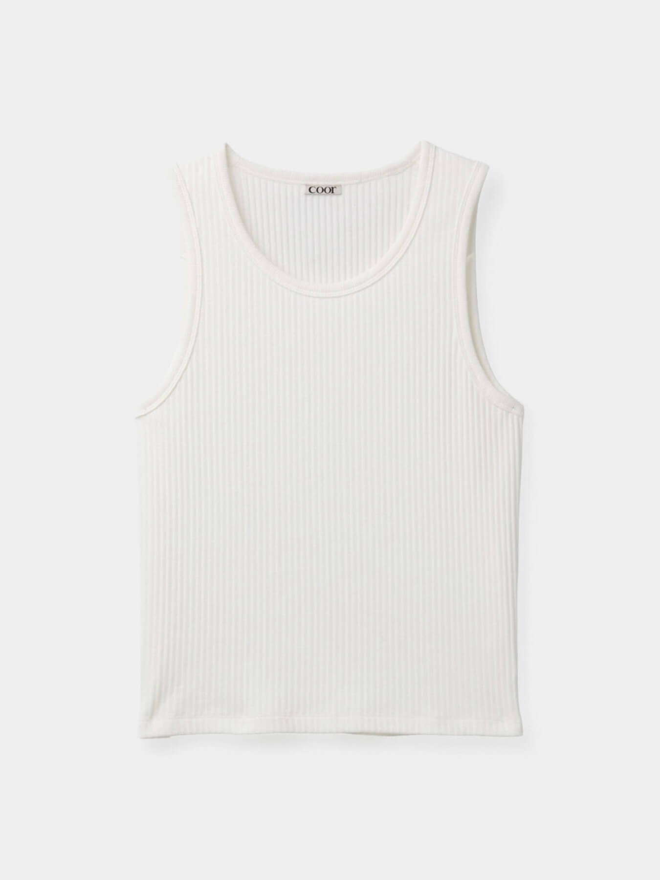 Майка SCOOP-NECK RIBBED