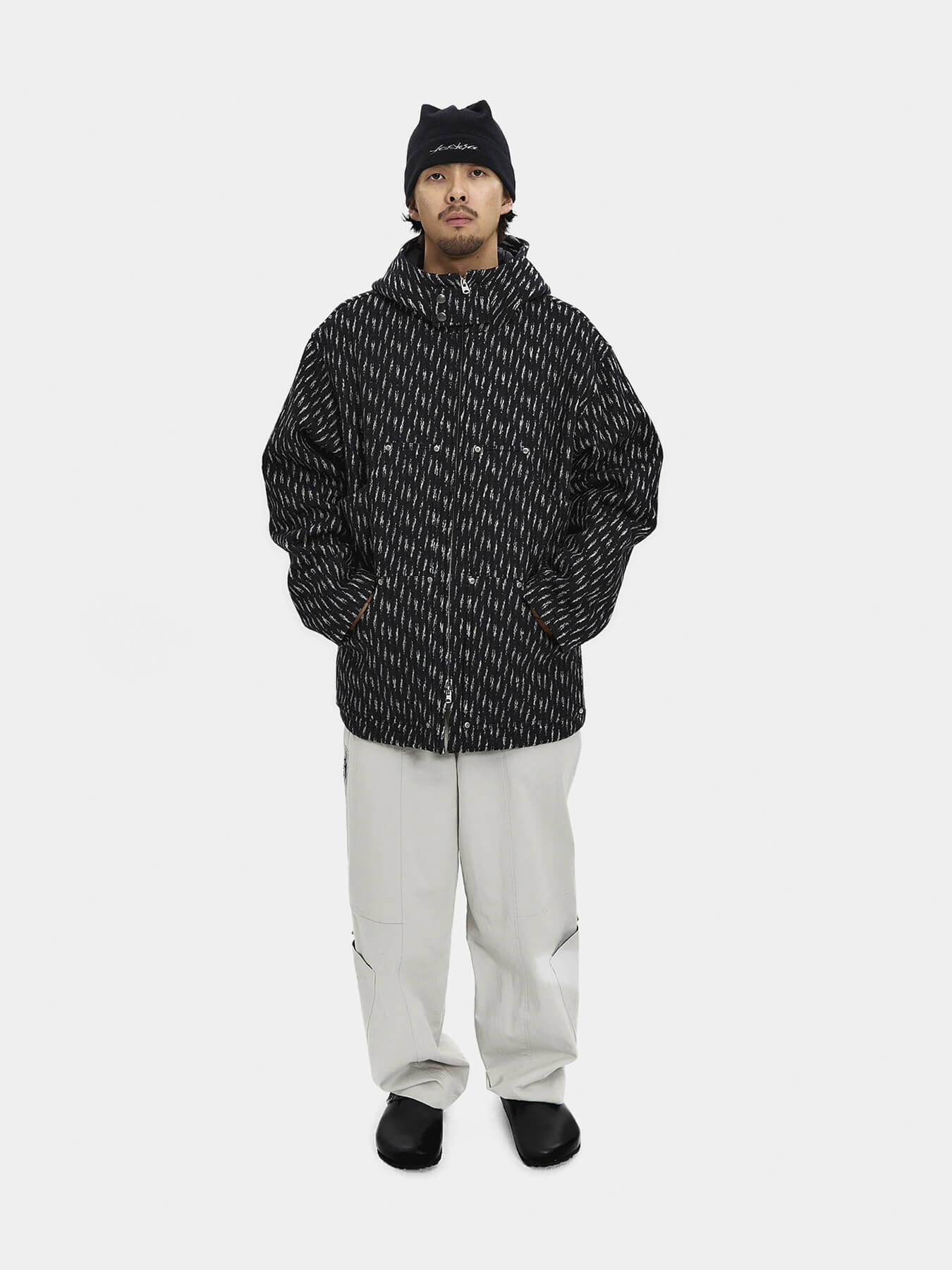 Куртка HOODED WOOL ZIP