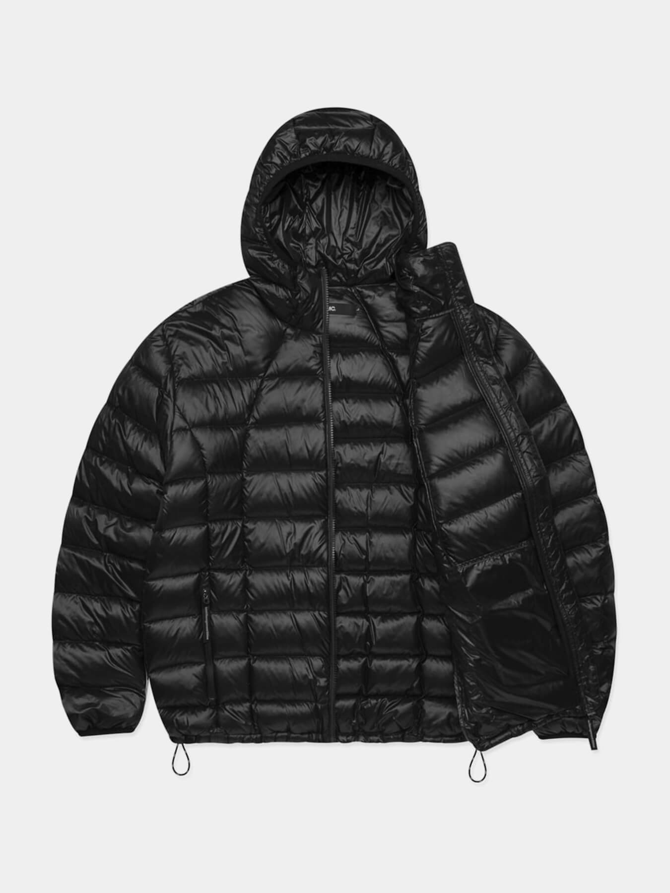 Пуховик OVAL GLOBE LIGHT WEIGHT HOODED DOWN