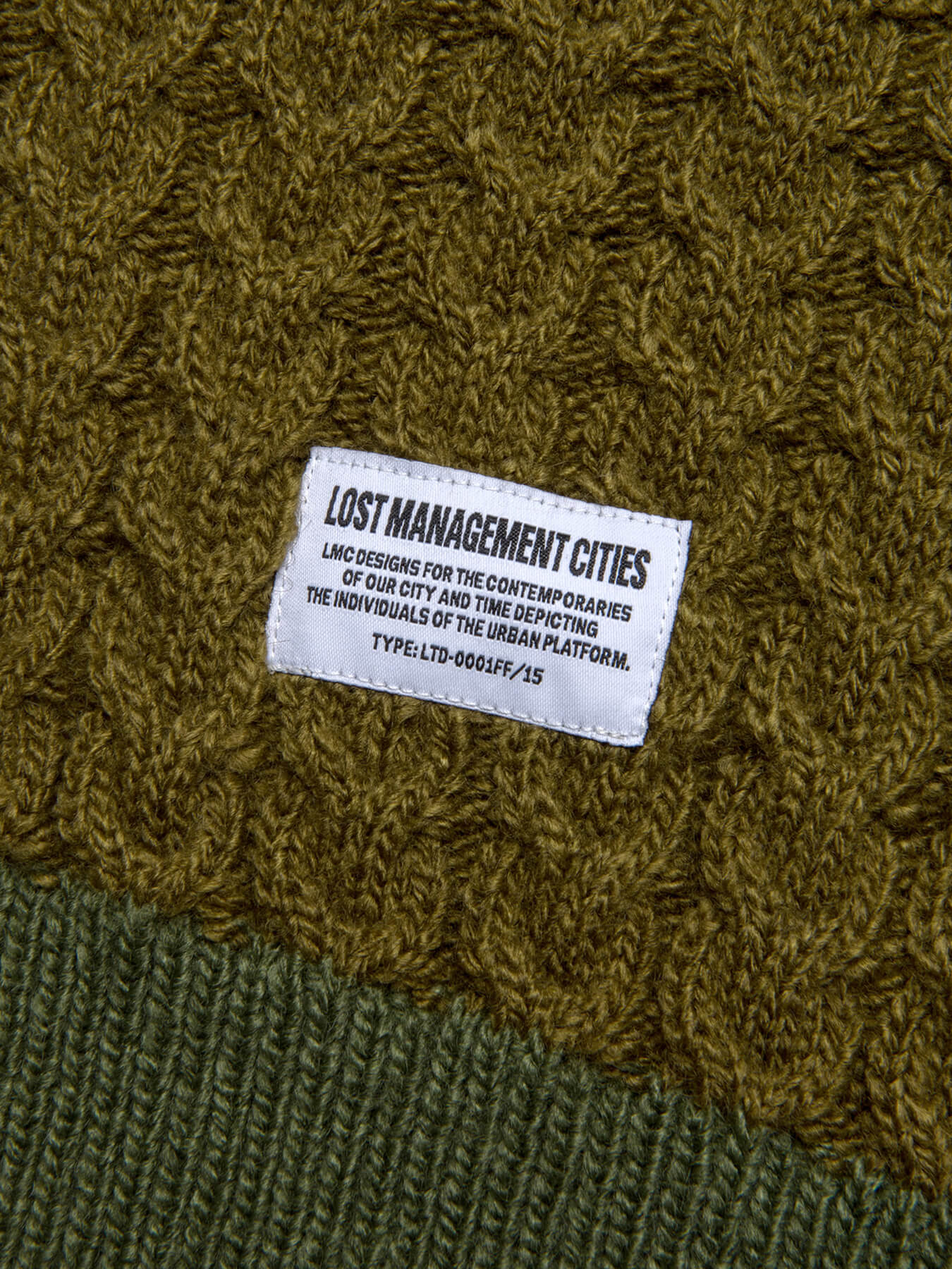 Свитер MULTI CABLE KNIT