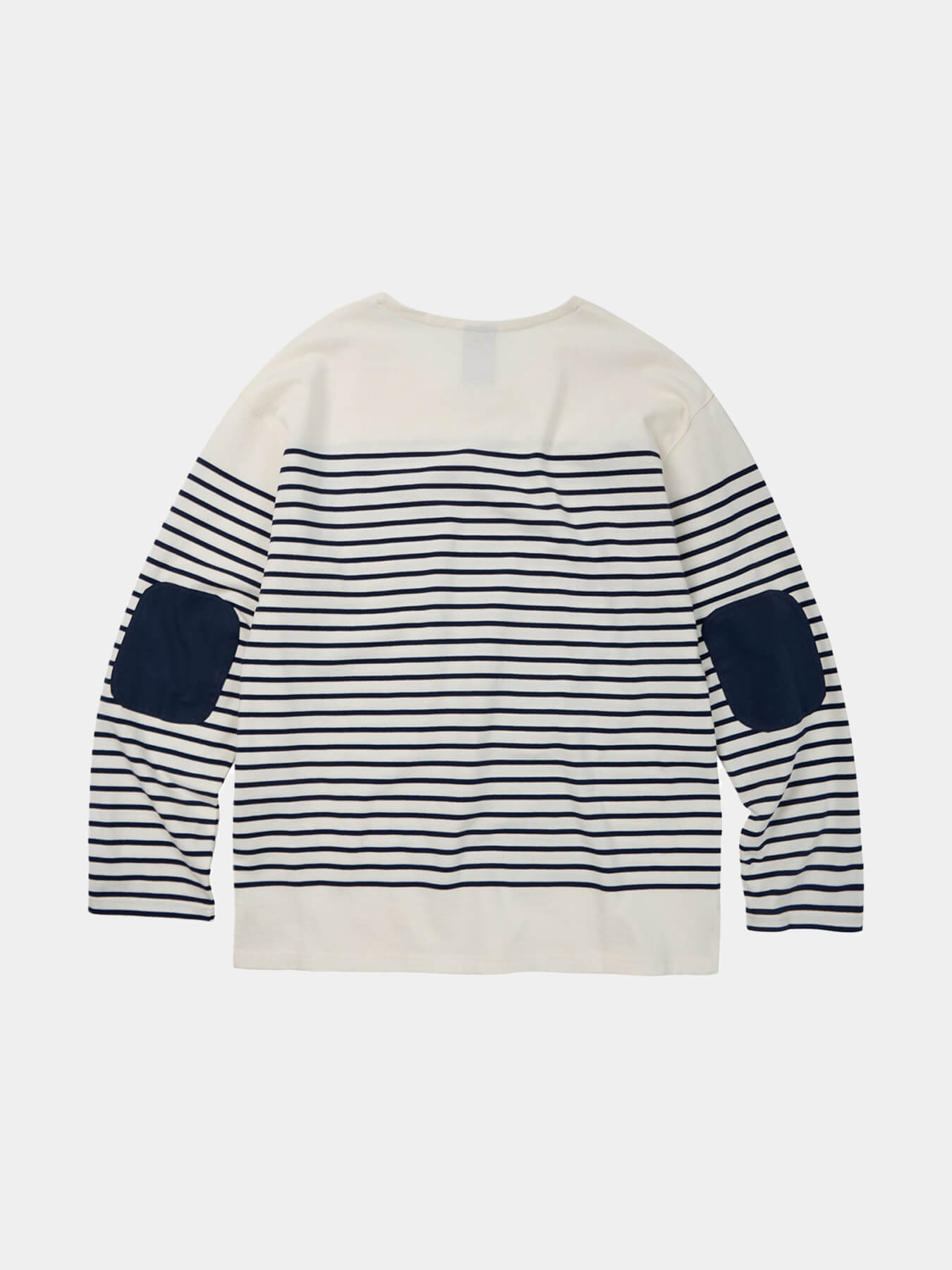 Лонгслив PATCH STRIPE BOAT NECK 004