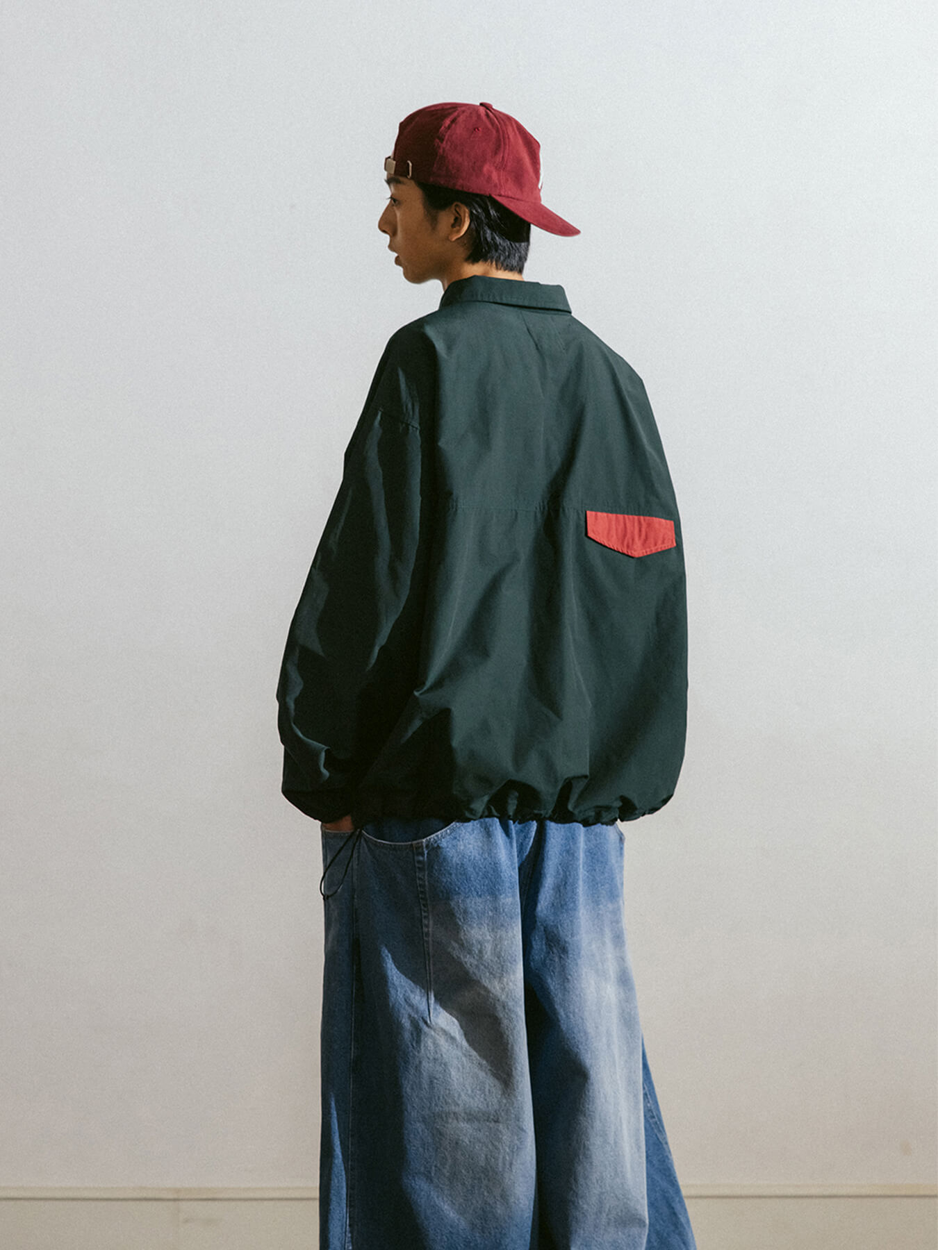 Пуловер PERKY BUTTON COLLAR