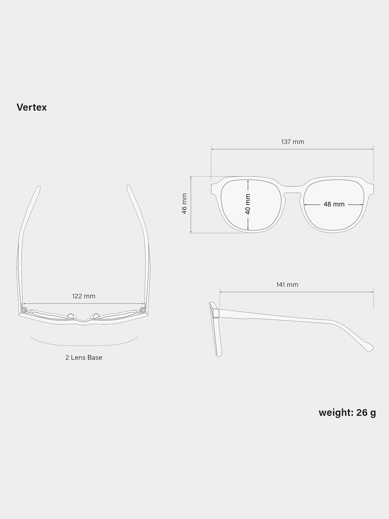 Очки VERTEX