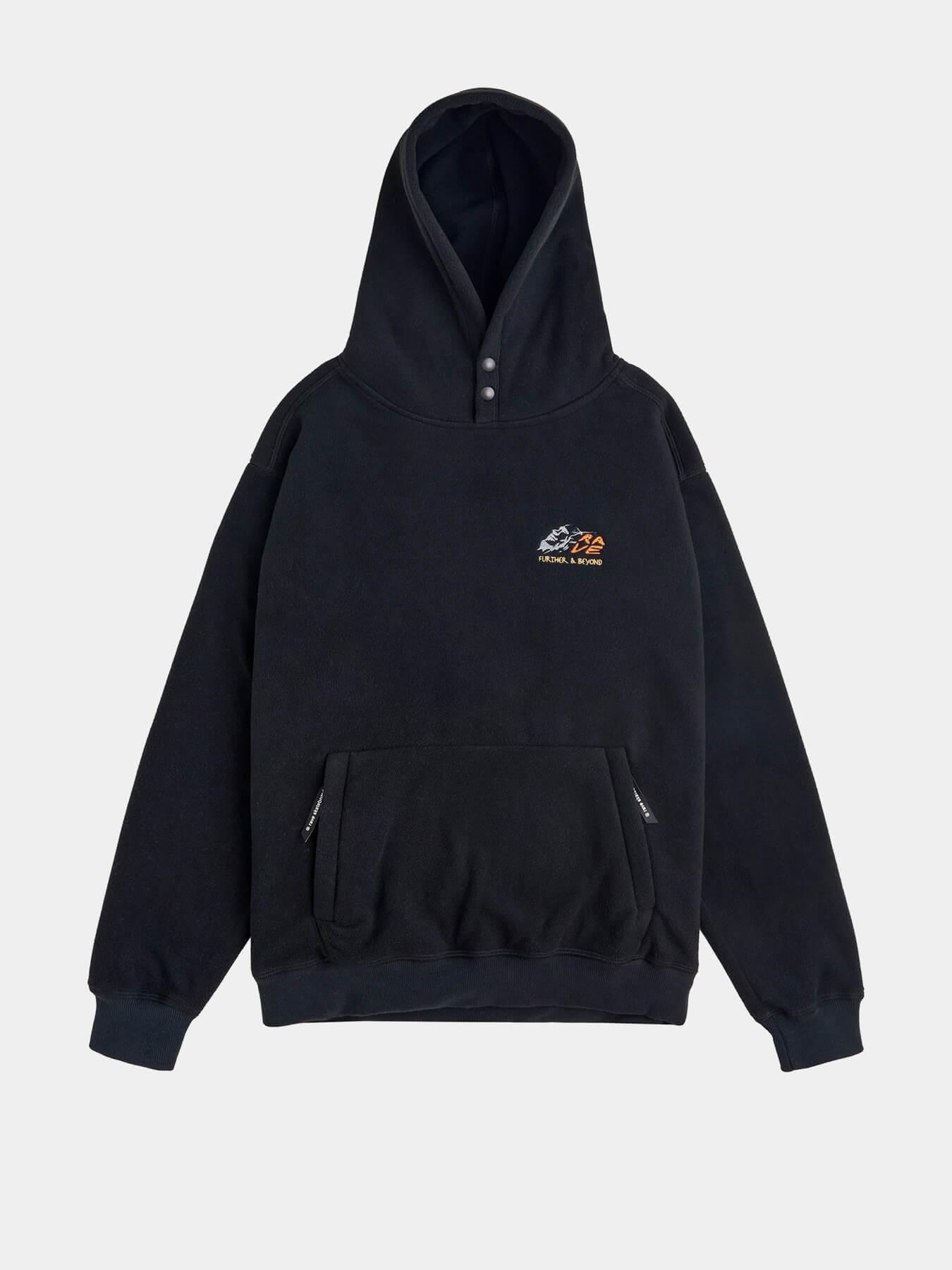 Polar Rave Купить Худи F&B POLAR RAVE Skateboards арт. F&BPOLARHOODIEBLACK Черный ...