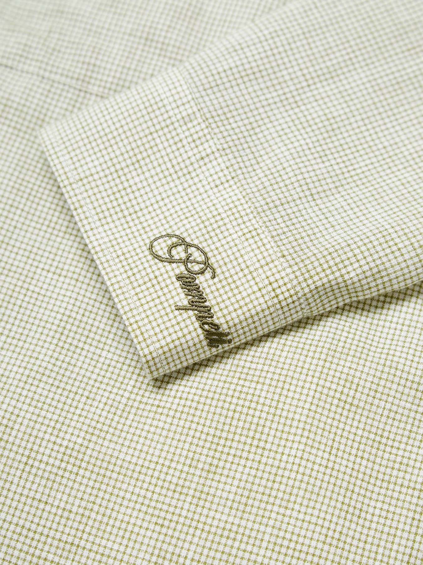 Рубашка MICRO CHECK LINEN BOXY