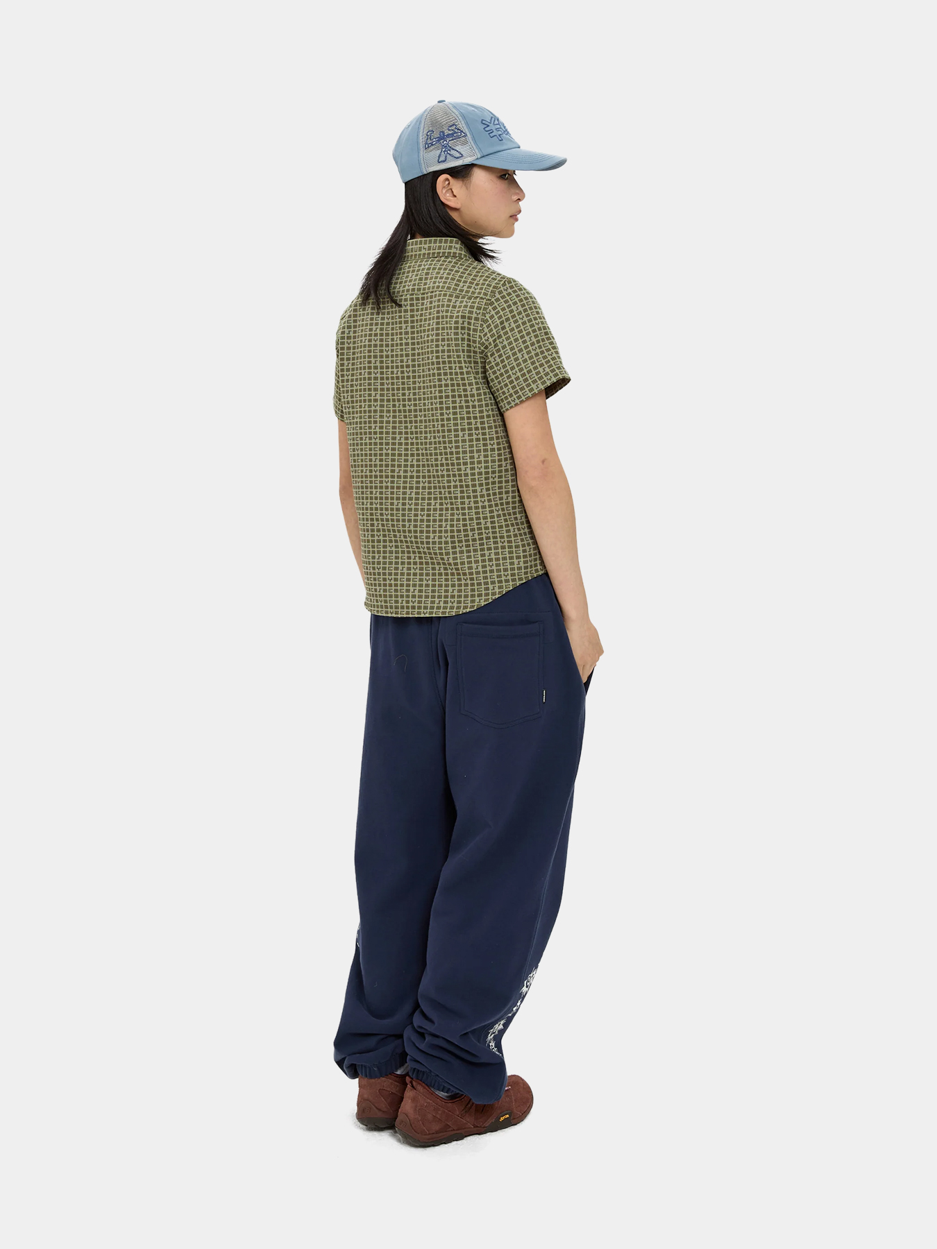 Рубашка Y.E.S FONT PLAID HALF