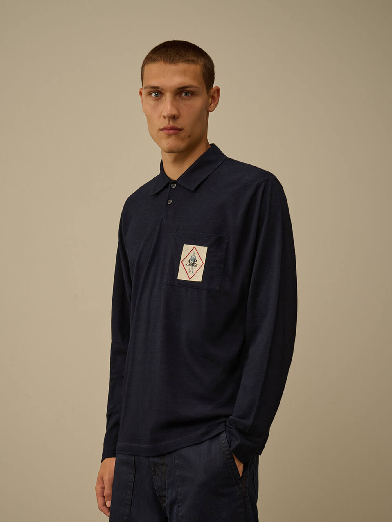 Лонгслив INDIGO JERSEY