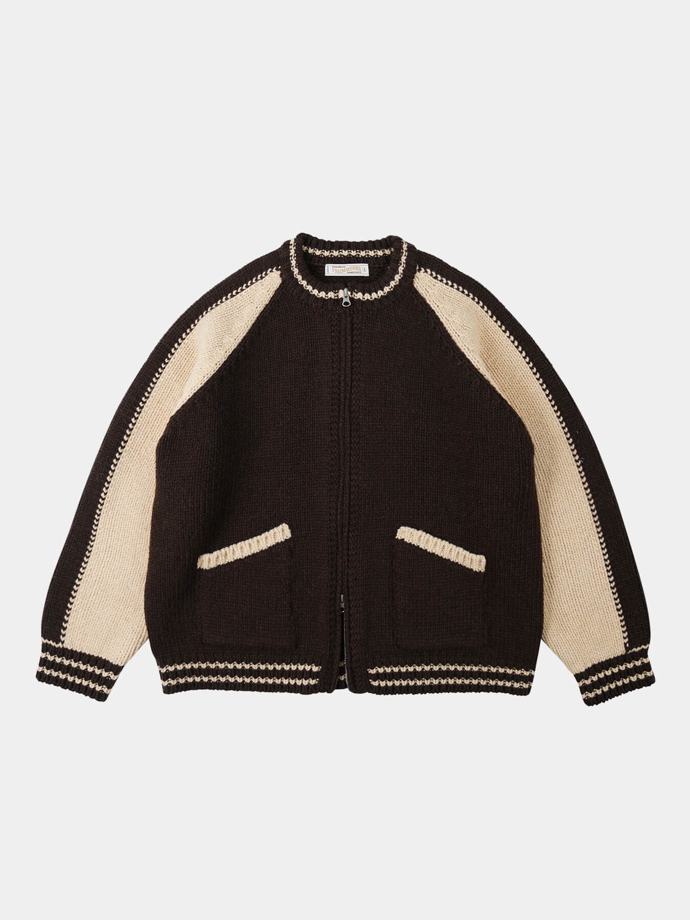 Кардиган WOOL VARSITY ZIPUP