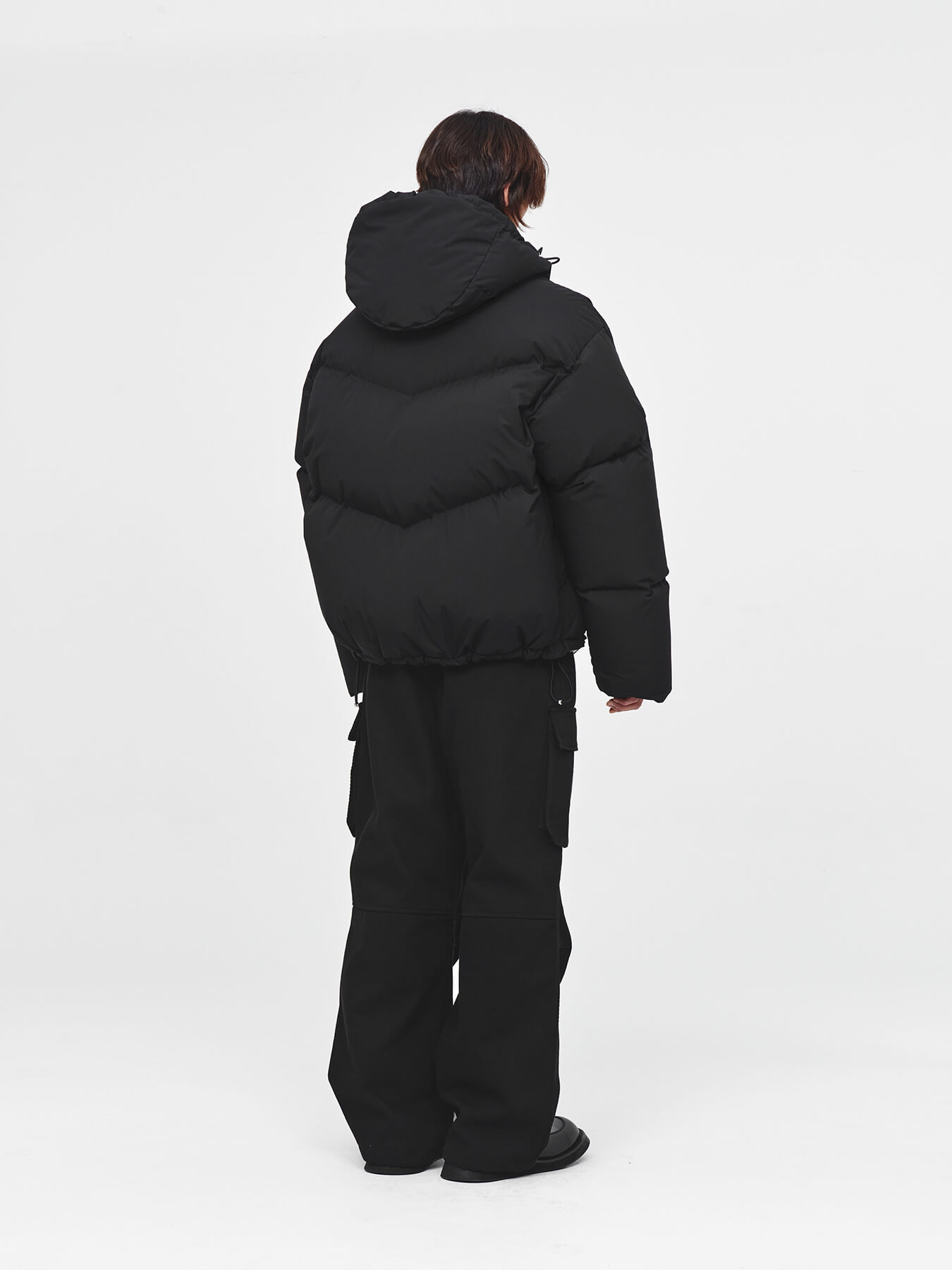 Пуховик SHELL HOODY PUFFER