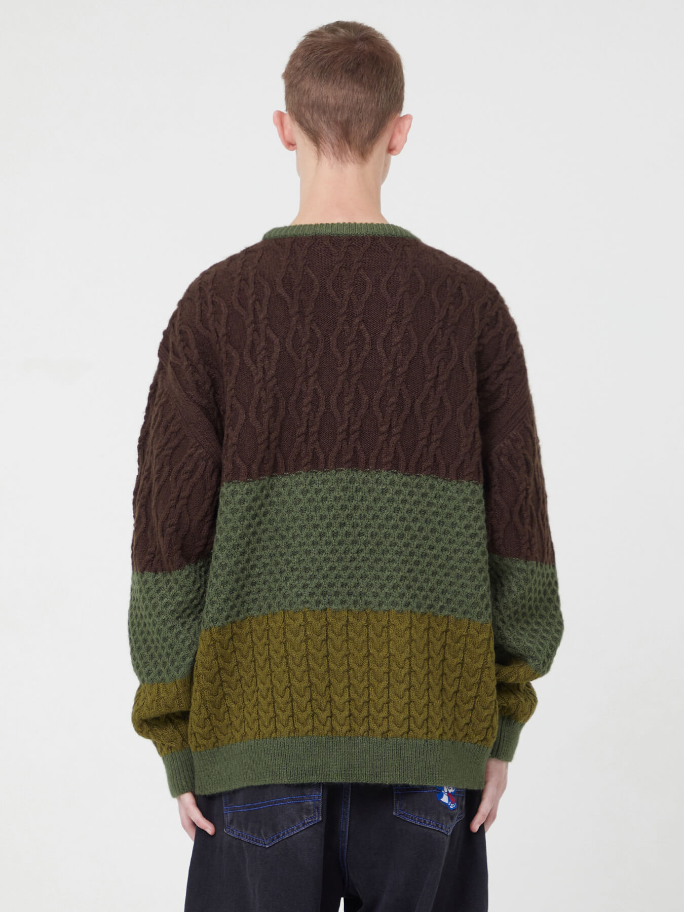 Свитер MULTI CABLE KNIT