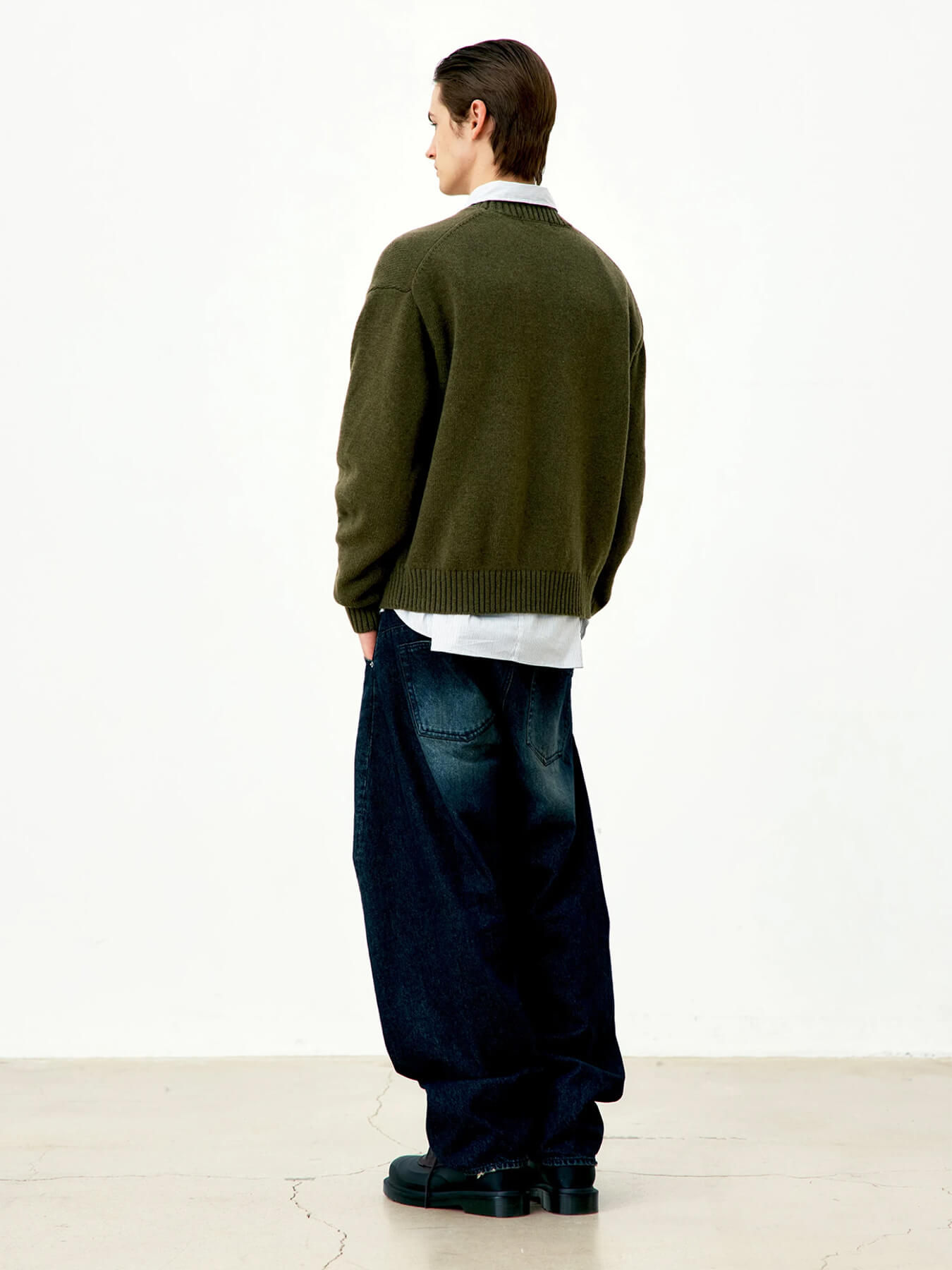 Свитер WOOL CROPPED