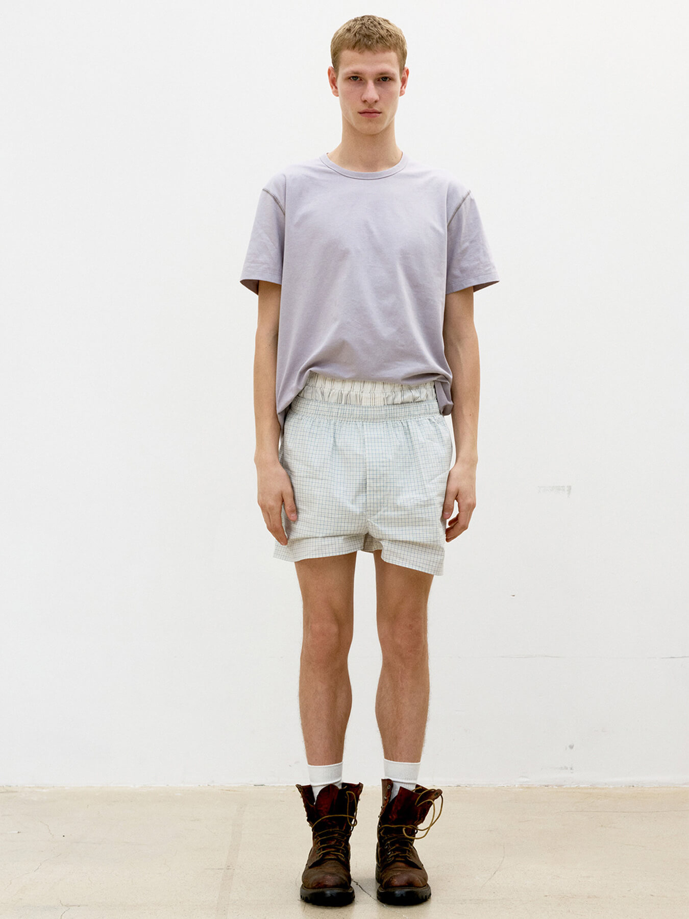 Футболка CHAIN STITCH POINTED CROP