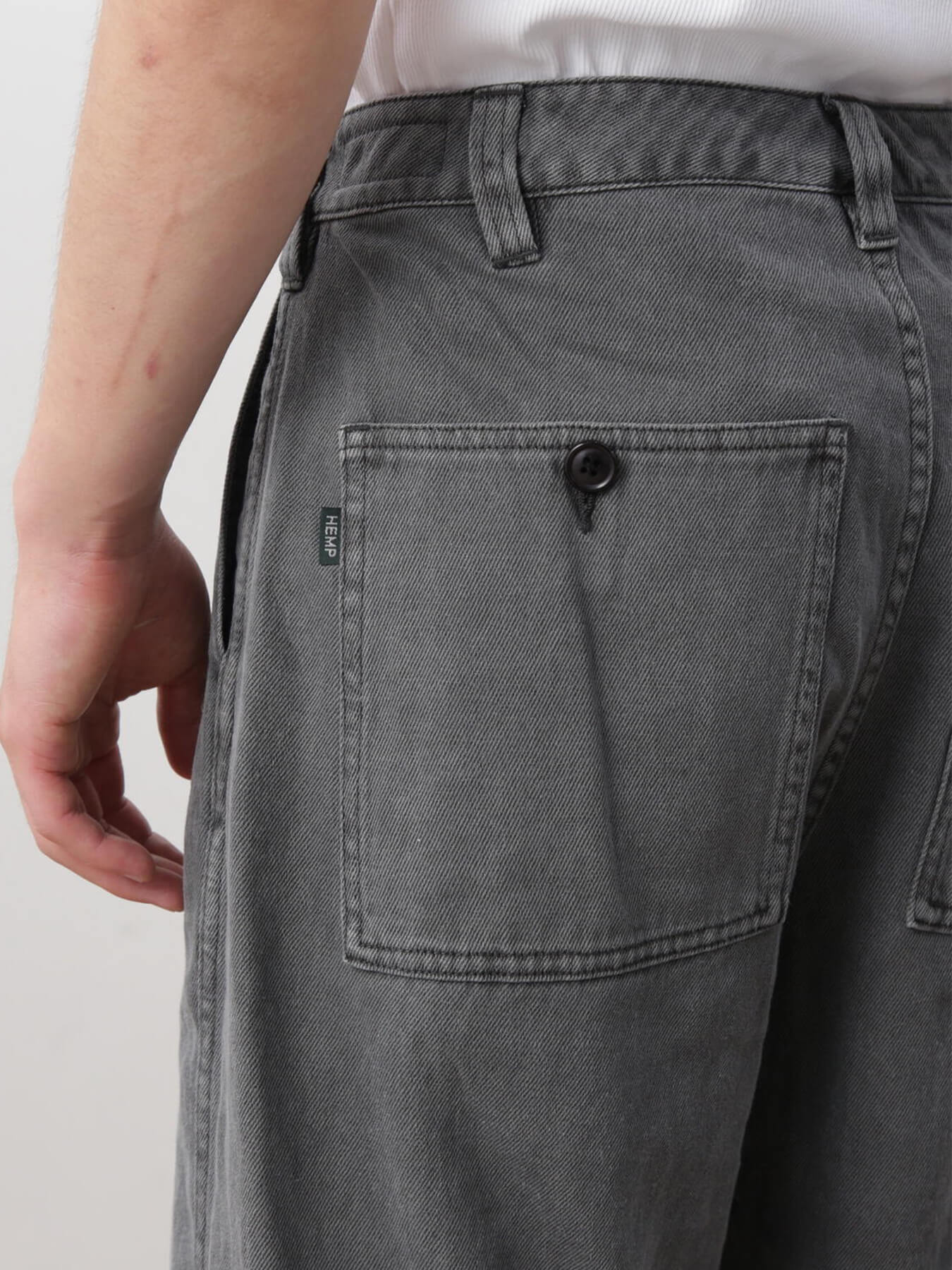 Брюки HEMP WASHED BAGGY