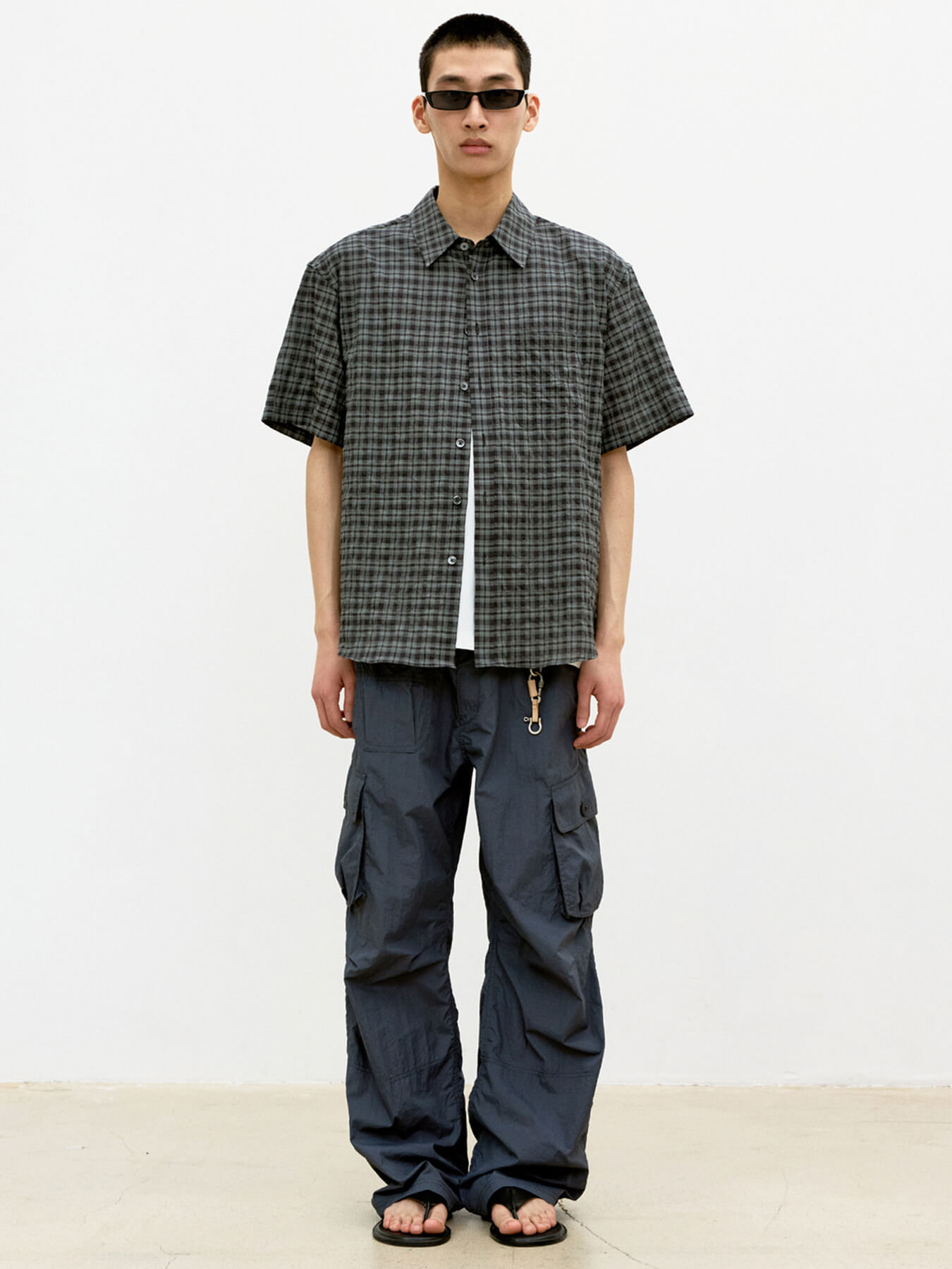 Брюки MULTI-POCKET STITCH POINTED