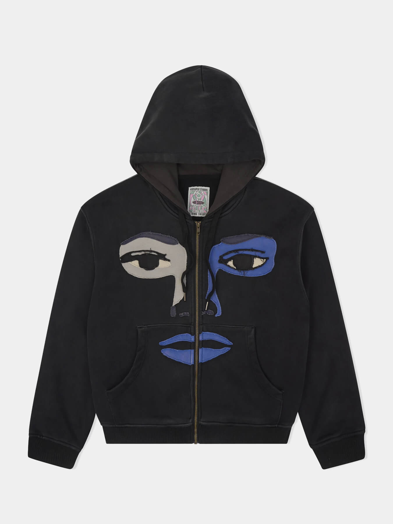 Худи PATCHWORK FACE HEAVYWEIGHT ZIP UP