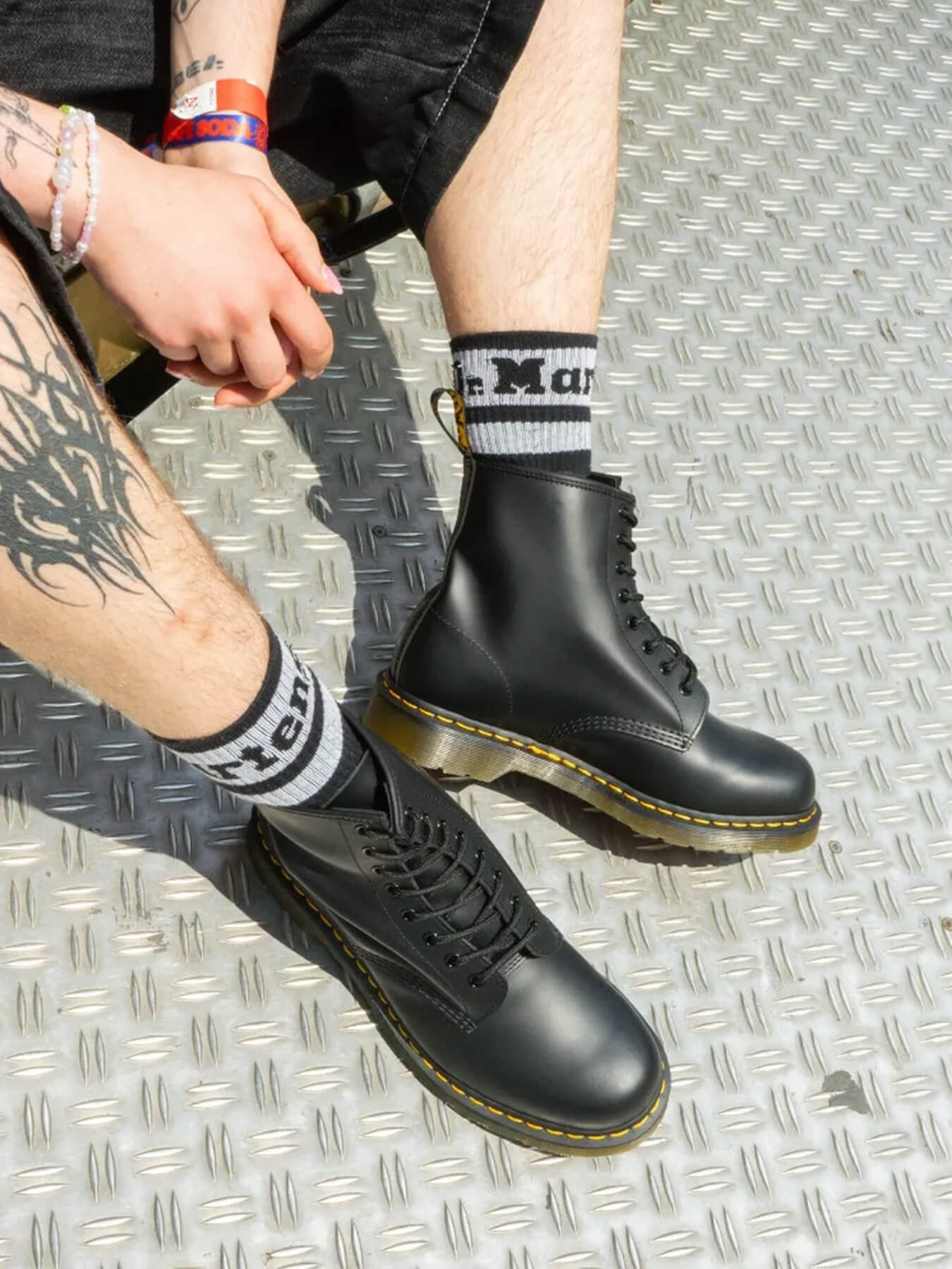 Ботинки 1460 SMOOTH LEATHER LACE UP
