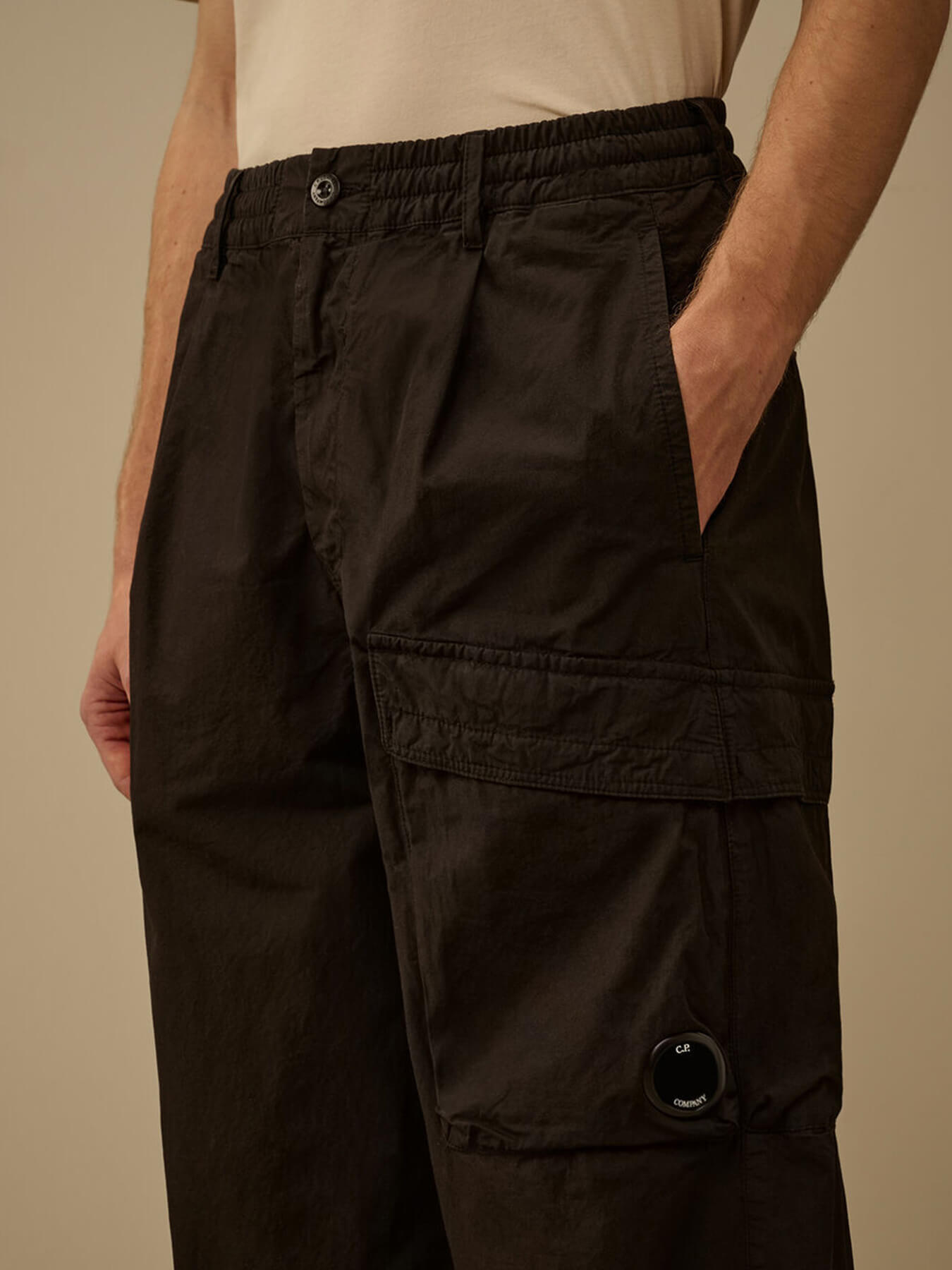 Брюки MICRO-REPS BOXY LEG POCKET LENS